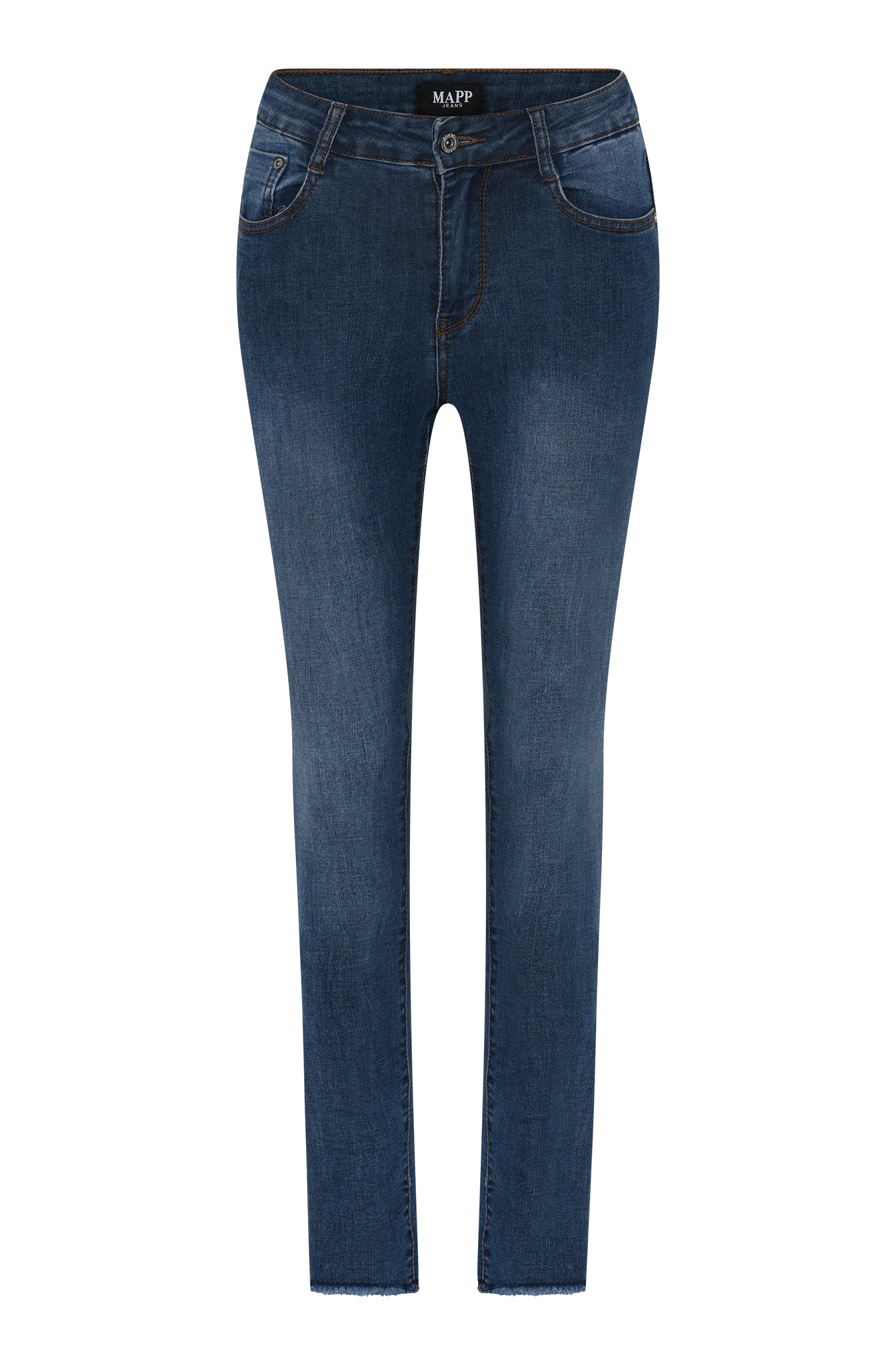 MAPP Angel Slim Fit Jeans DENIM/TWILL 9696 BLUE DENIM USED