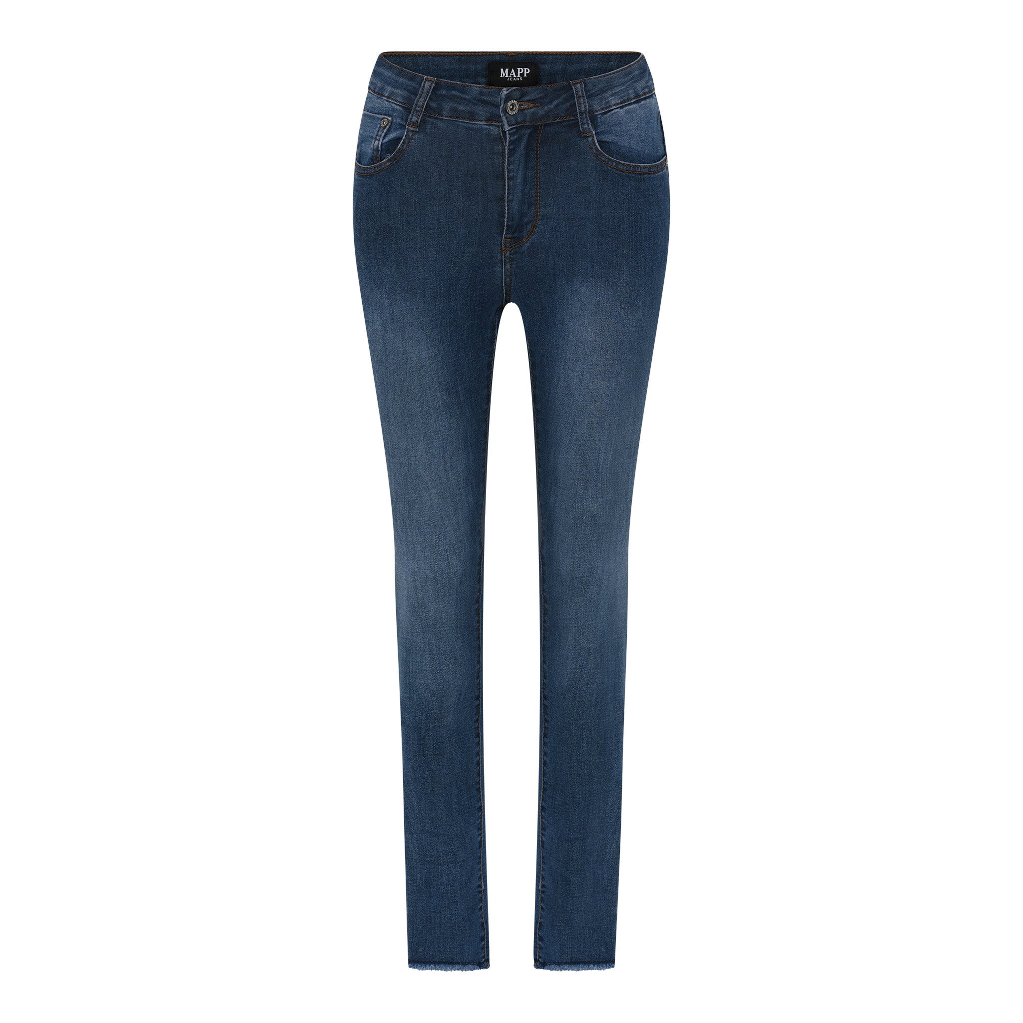 MAPP ANGEL JEANS BOW FIT DENIM DENIM/TWILL 9696 BLUE DENIM USED