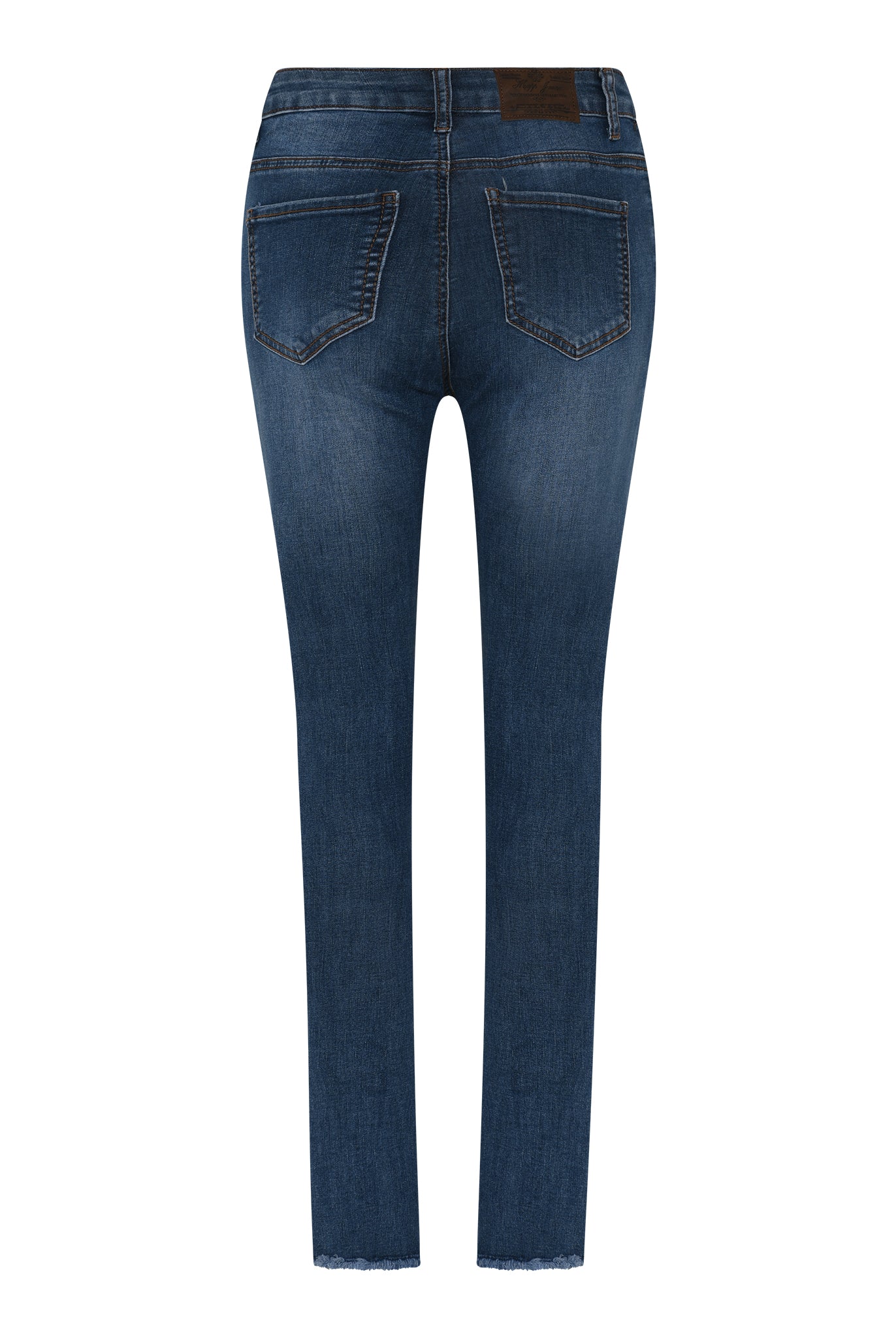 MAPP ANGEL JEANS BOW FIT DENIM DENIM/TWILL 9696 BLUE DENIM USED