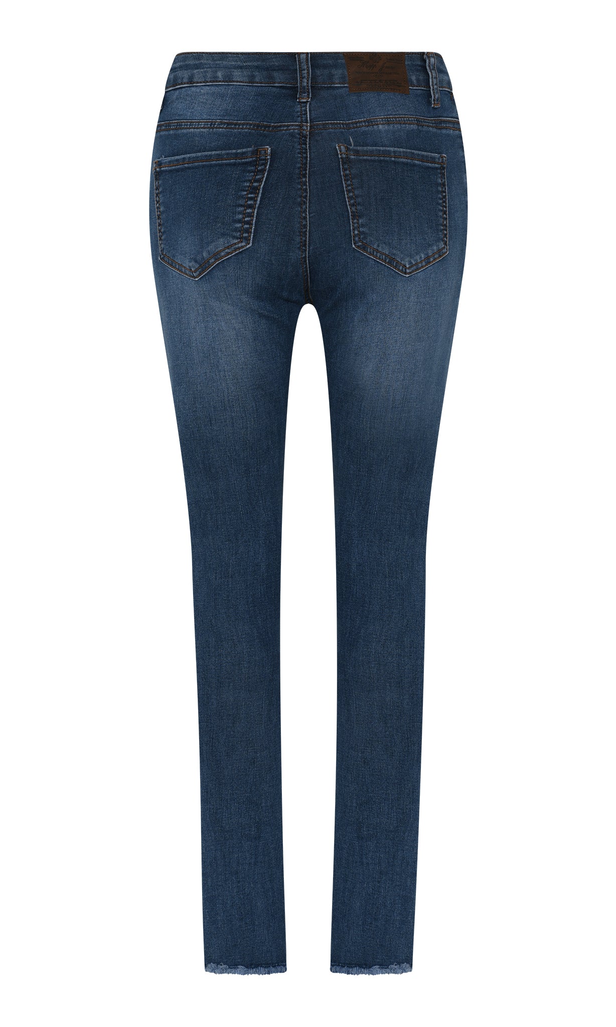 MAPP ANGEL JEANS BOW FIT DENIM DENIM/TWILL 9696 BLUE DENIM USED