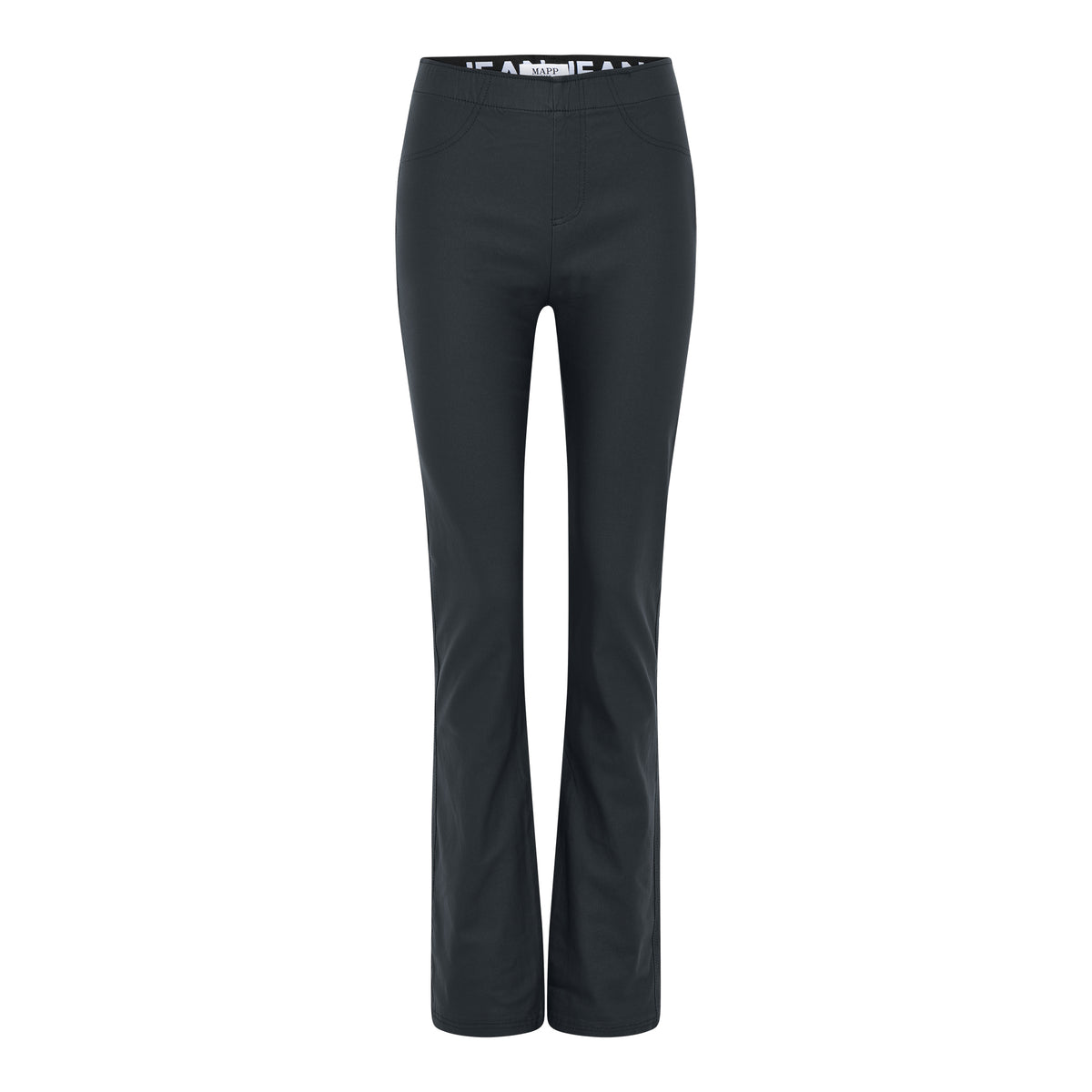 MAPP Aleia Bootcut Coated Leggings LEGGINGS 104 NAVY