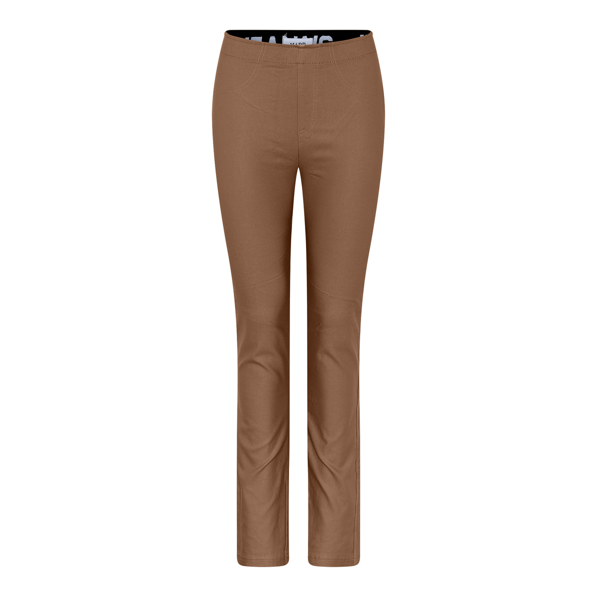 MAPP Aleia Bootcut Coated Leggings LEGGINGS 122 SOFT CAMEL