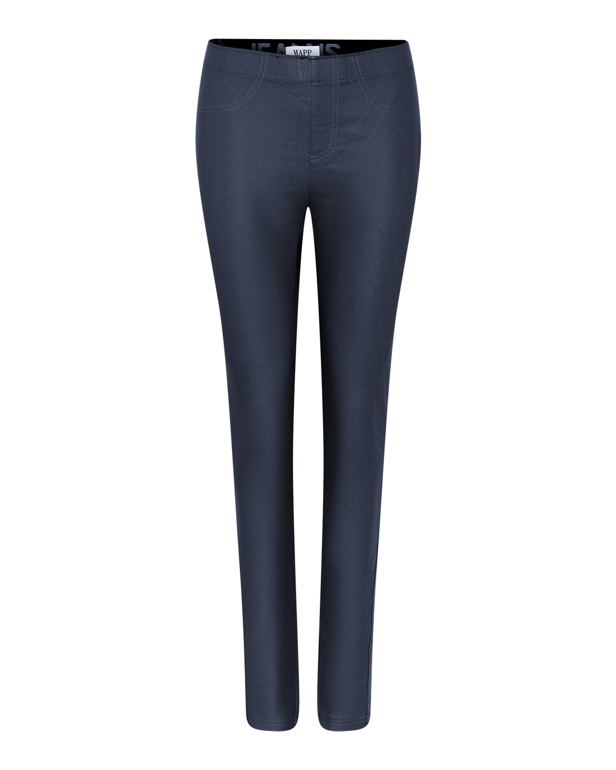 MAPP Aleia Coated Leggings LEGGINGS 108 JEANS BLUE