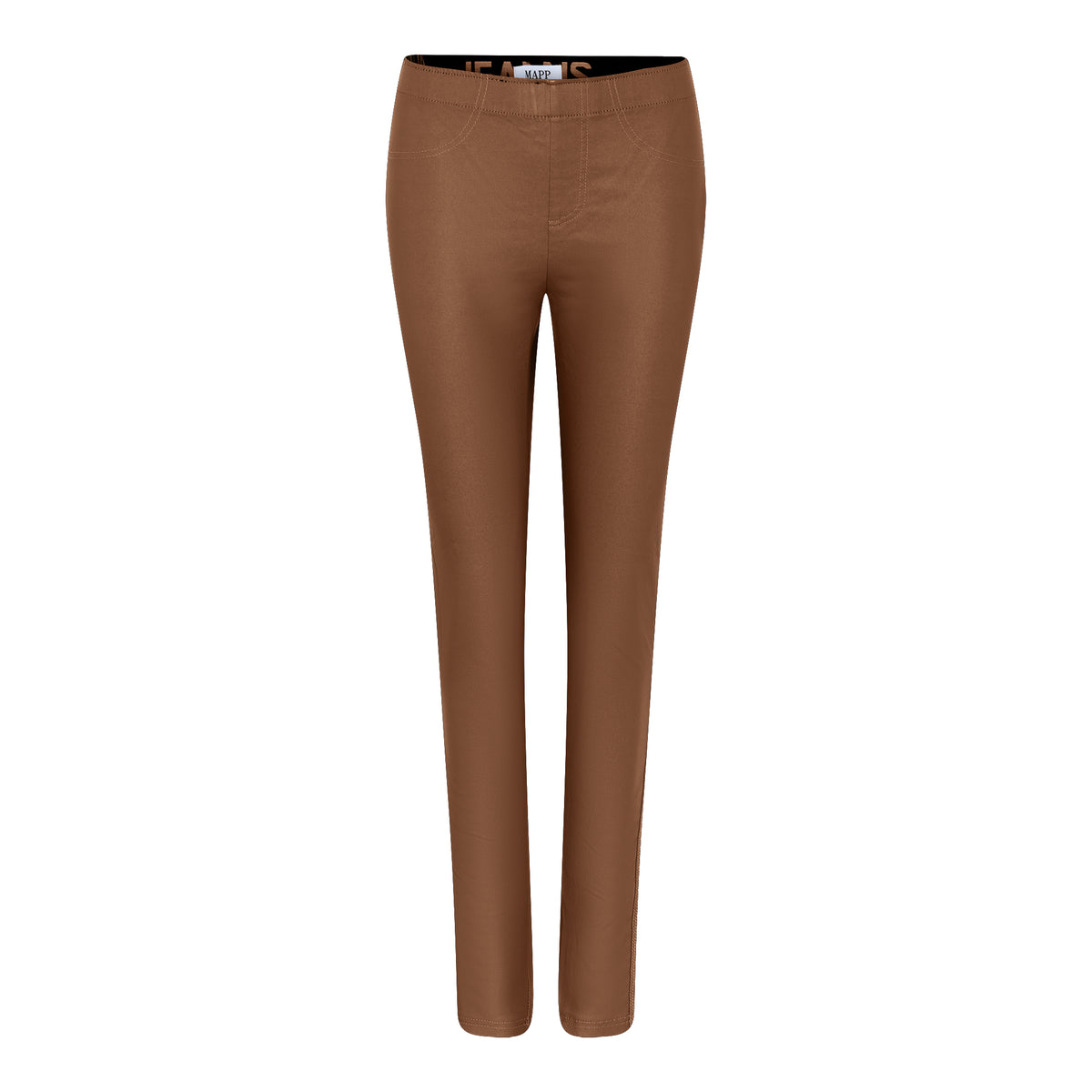 MAPP Aleia Coated Leggings LEGGINGS 12299 SOFT CAMEL COATED