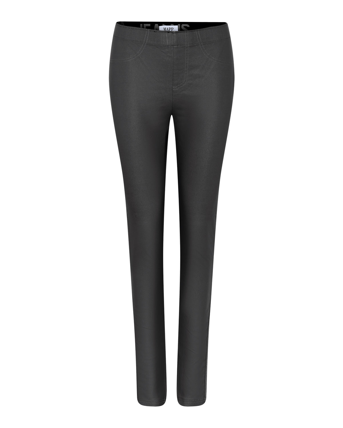 MAPP Aleia Coated Leggings LEGGINGS 161 RAVEN