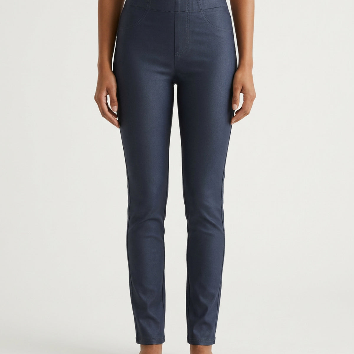 MAPP Aleia Coated Leggings LEGGINGS 108 JEANS BLUE