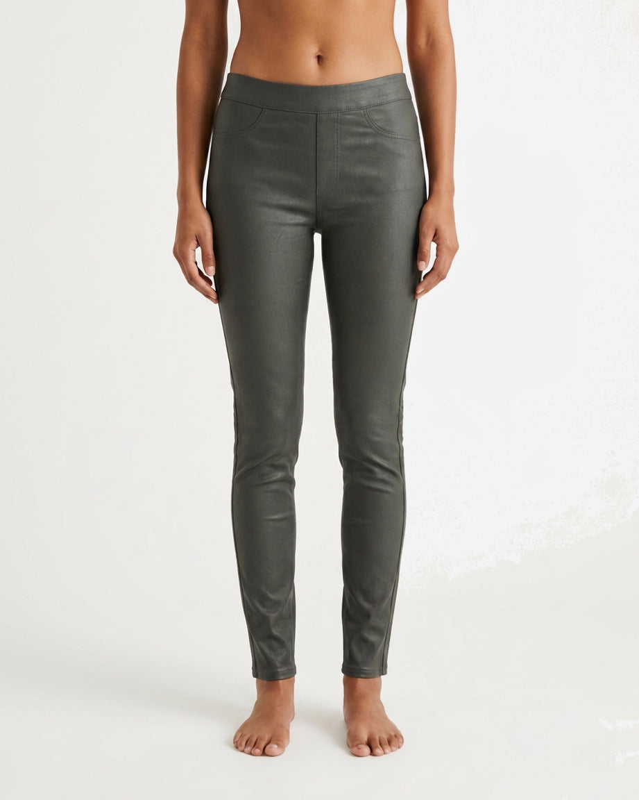 MAPP Aleia Coated Leggings LEGGINGS 546 BOTTLE GREEN