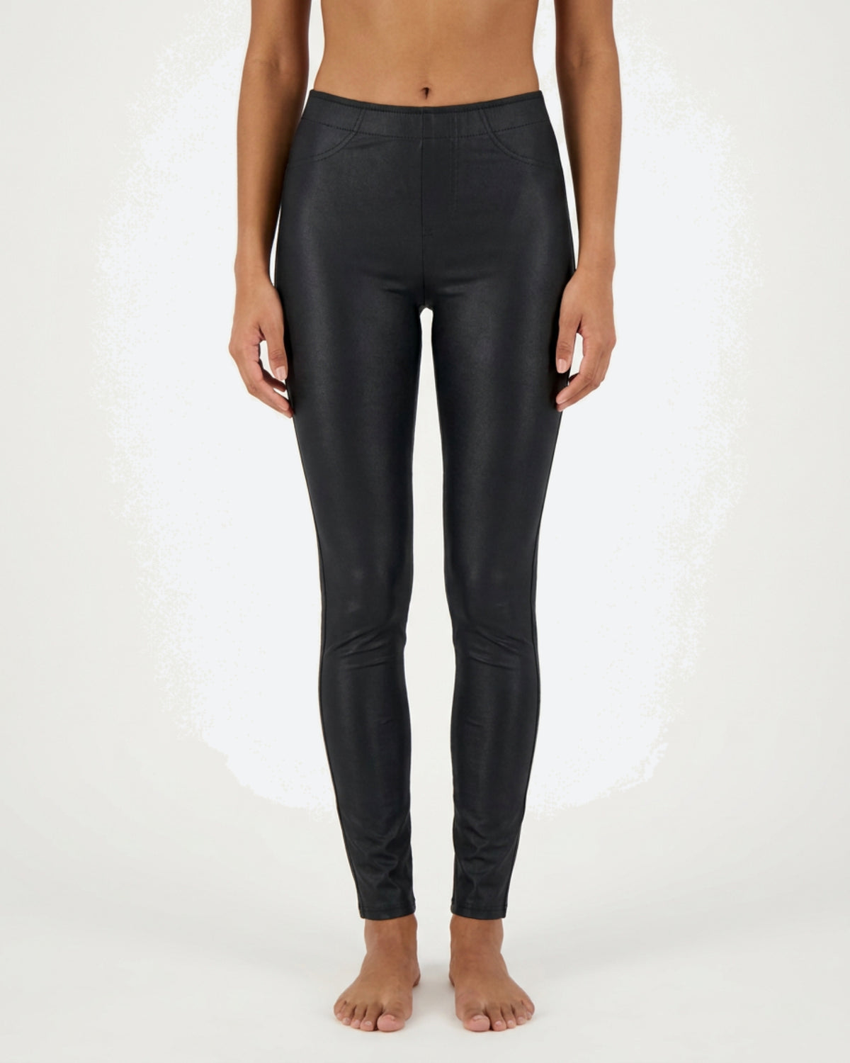 MAPP Aleia Coated Leggings LEGGINGS 80 BLACK