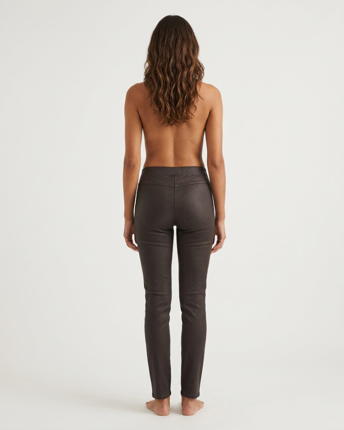 MAPP Aleia Coated Leggings LEGGINGS 12999 CHOKOLADE COATED