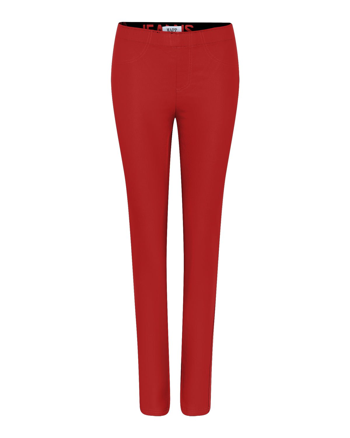 MAPP Aleia Coated Leggings LEGGINGS 330 RED