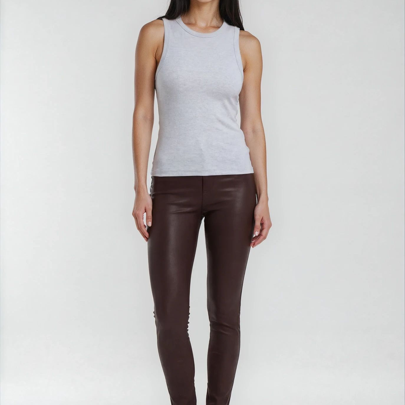 MARC LAUGE Aleia Coated Leggings LEGGINGS 400 BORDEAUX