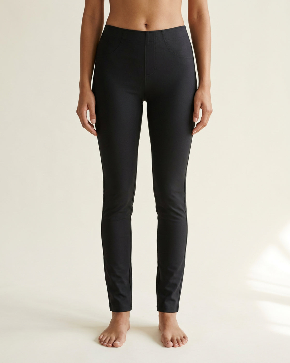 MARC LAUGE Aleia Coated Leggings LEGGINGS 8099 BLACK COATED