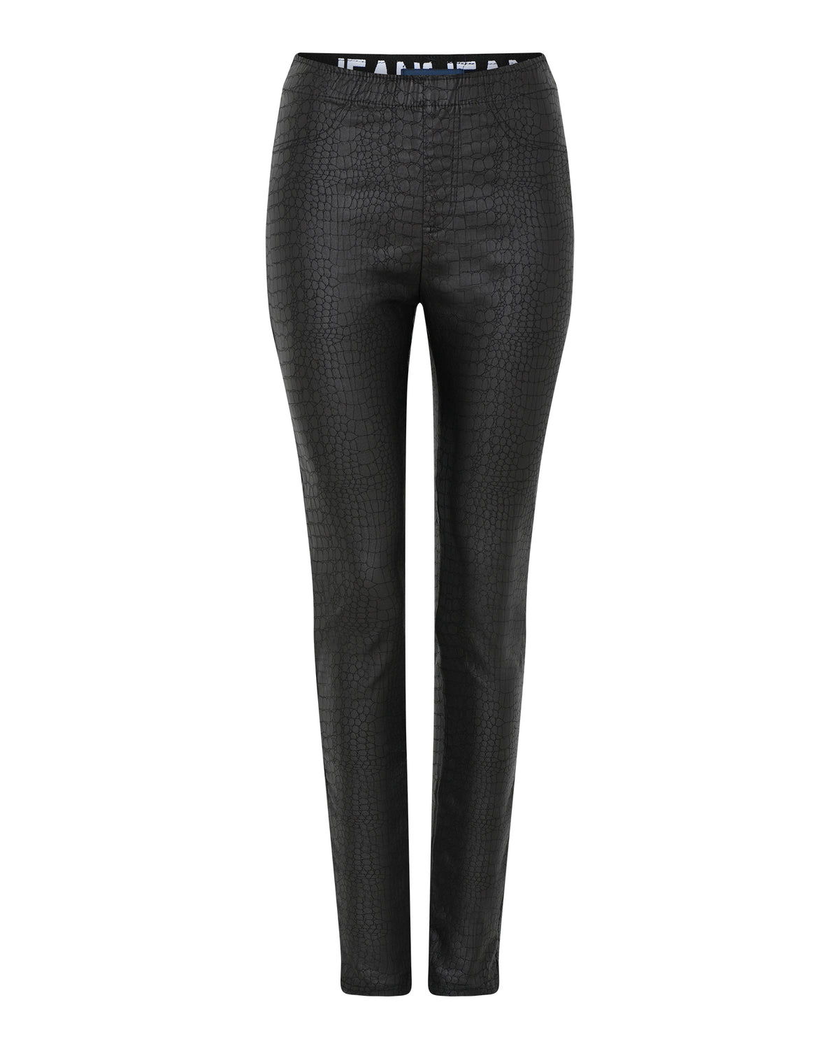 MARC LAUGE Aleia Croco Coated Leggings LEGGINGS 8099 BLACK COATED