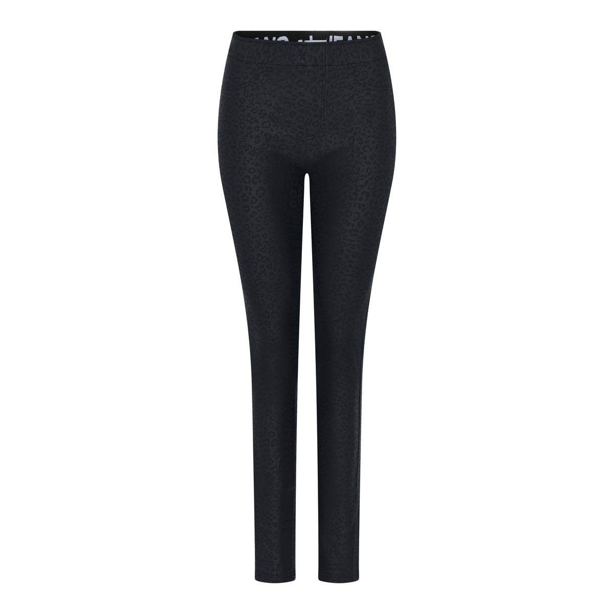 MAPP Aleia Leo Coated Leggings LEGGINGS 104 NAVY