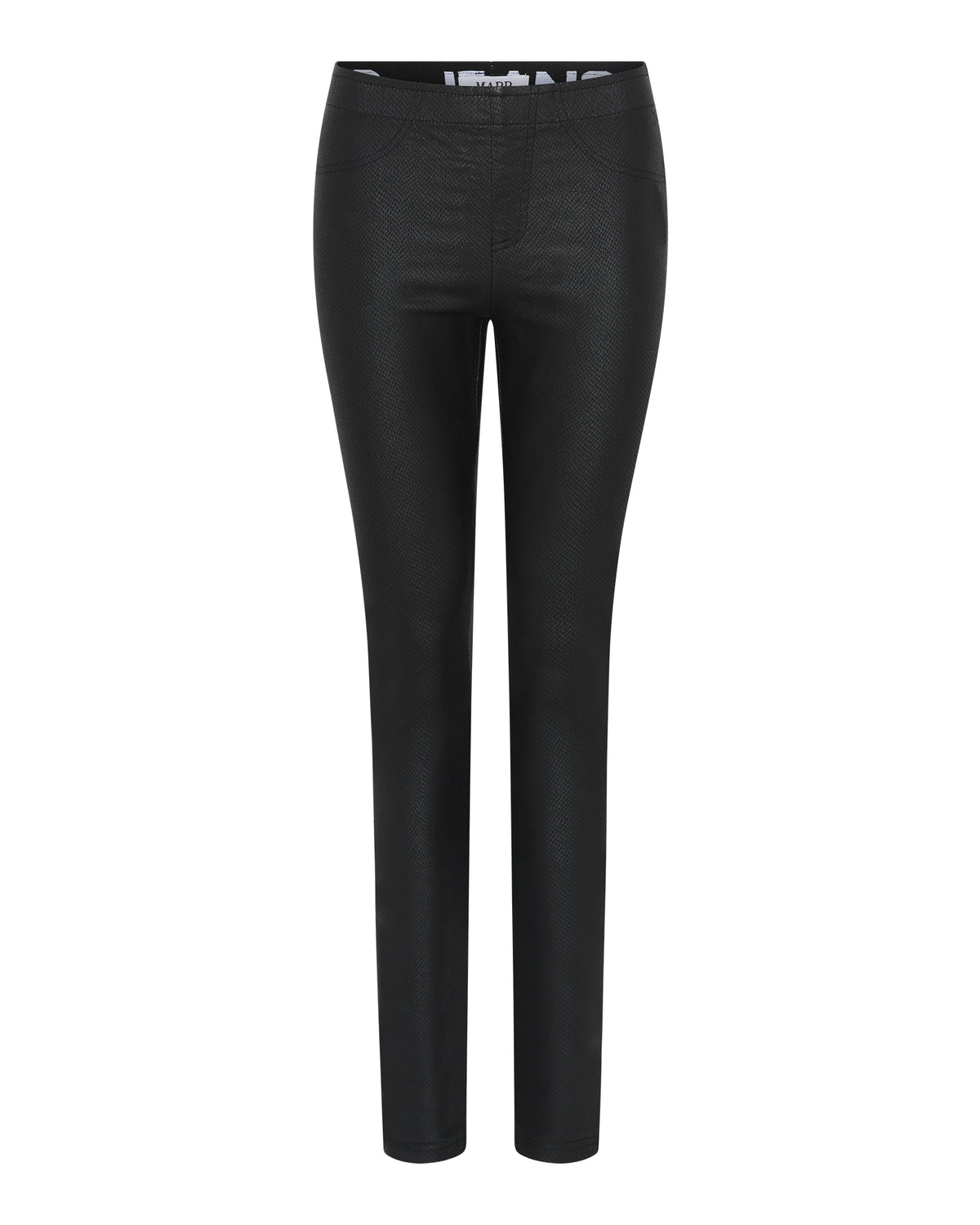 MAPP Aleia Snake Coated Leggings LEGGINGS 8099 BLACK COATED