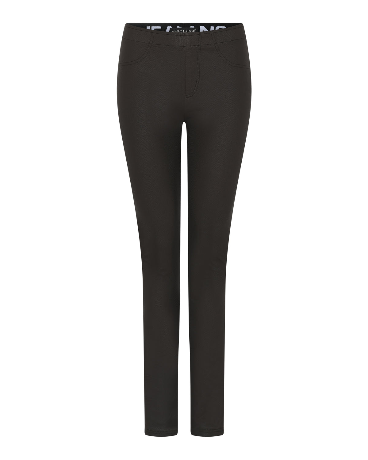 MARC LAUGE Aleia Snake Coated Leggings LEGGINGS 129 CHOCOLATE