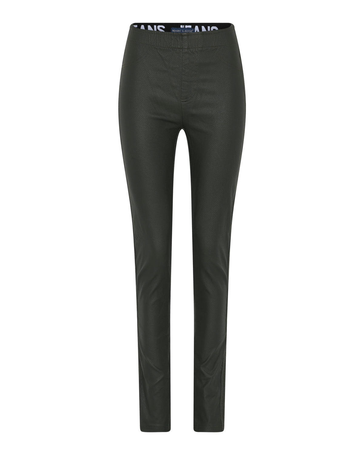 MARC LAUGE Aleia Snake Coated Leggings LEGGINGS 546 BOTTLE GREEN