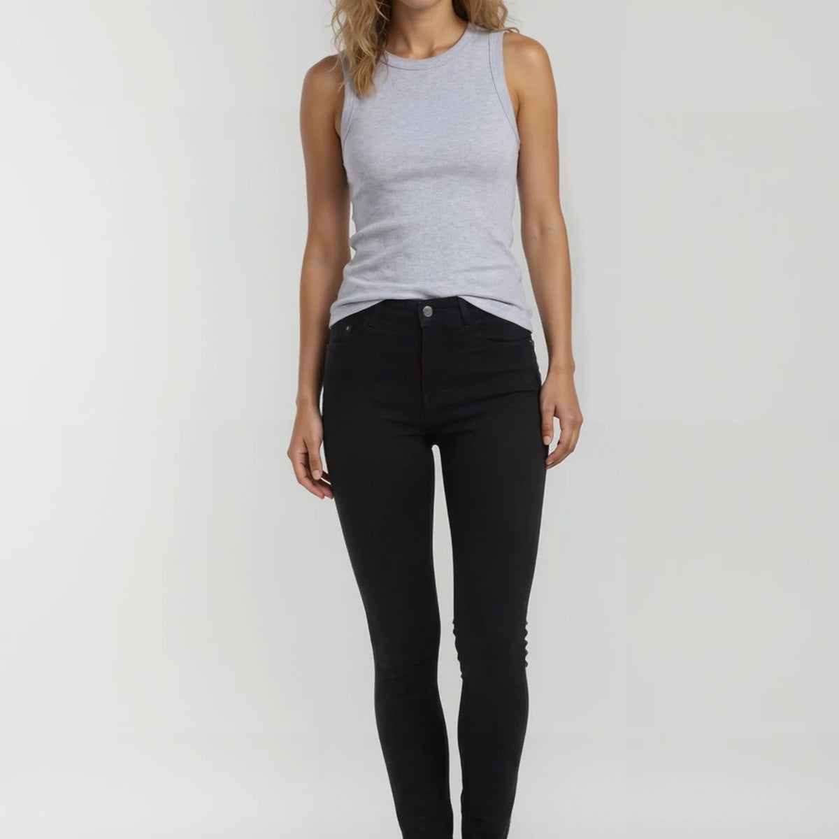 MAPP Angel Slim Fit Jeans DENIM/TWILL 81 BLACK DENIM
