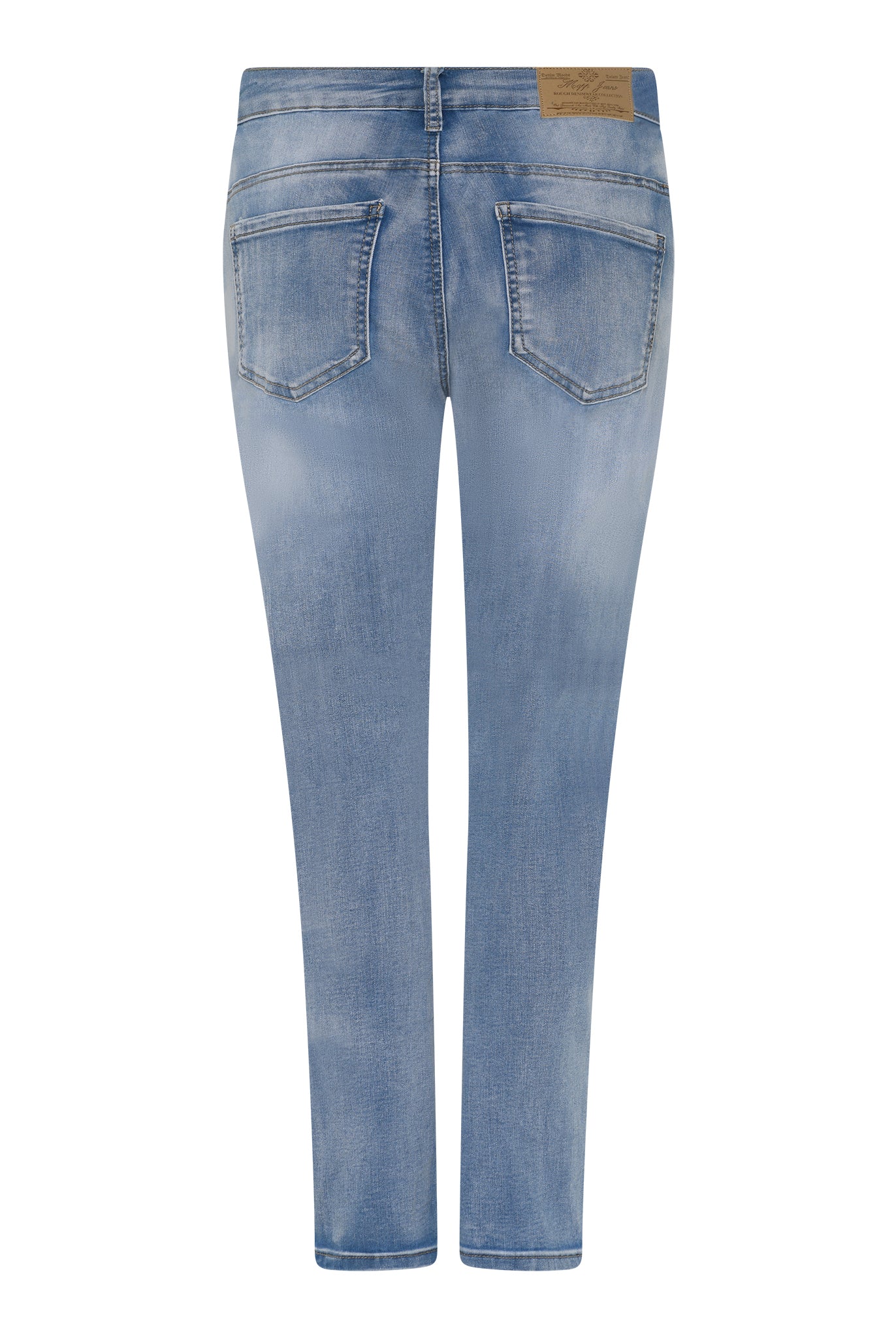 MAPP BALI 7/8 JEANS DENIM/TWILL 919699 BENNETON LIGHT BLUE