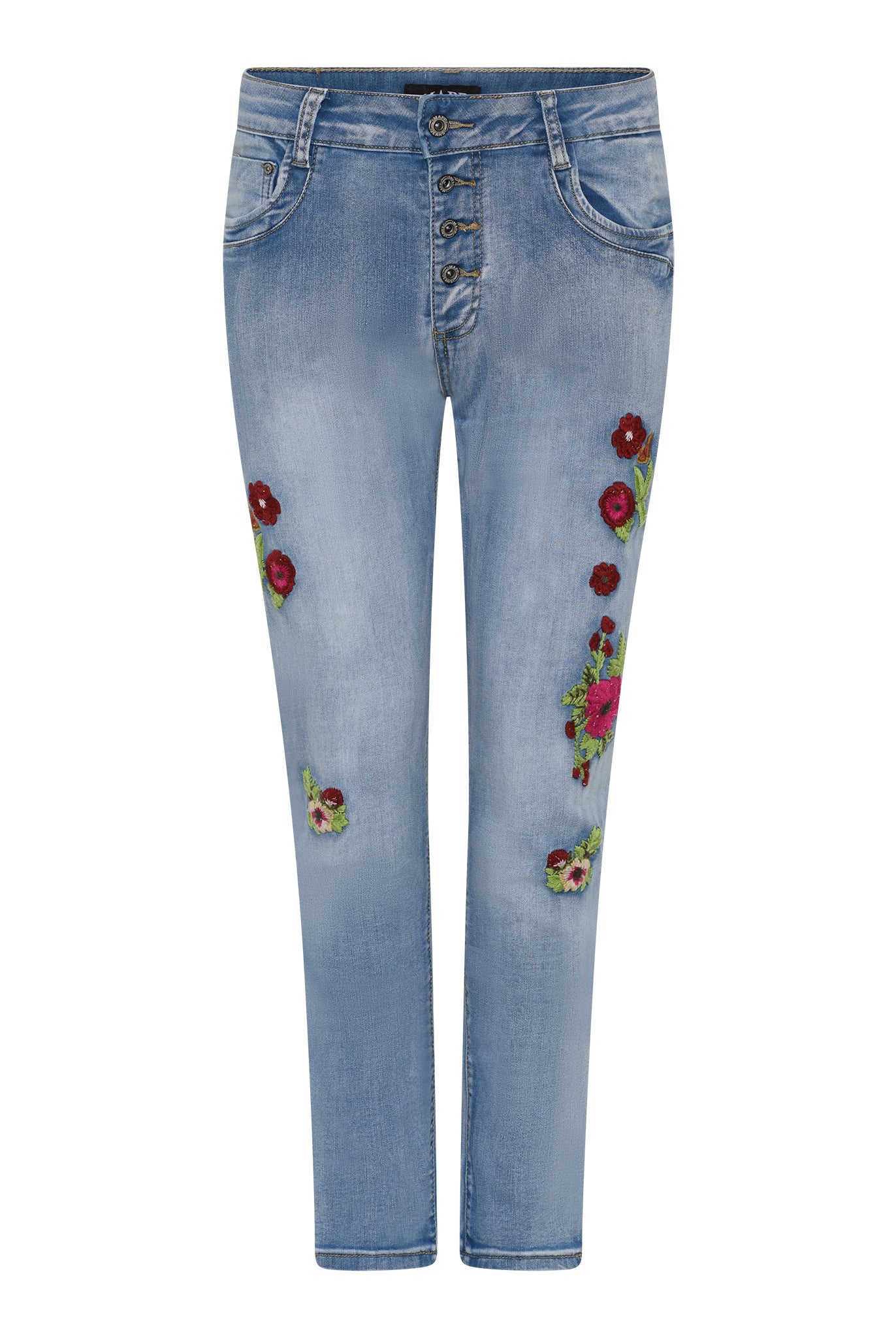 MAPP BALI 7/8 JEANS DENIM/TWILL 919699 BENNETON LIGHT BLUE