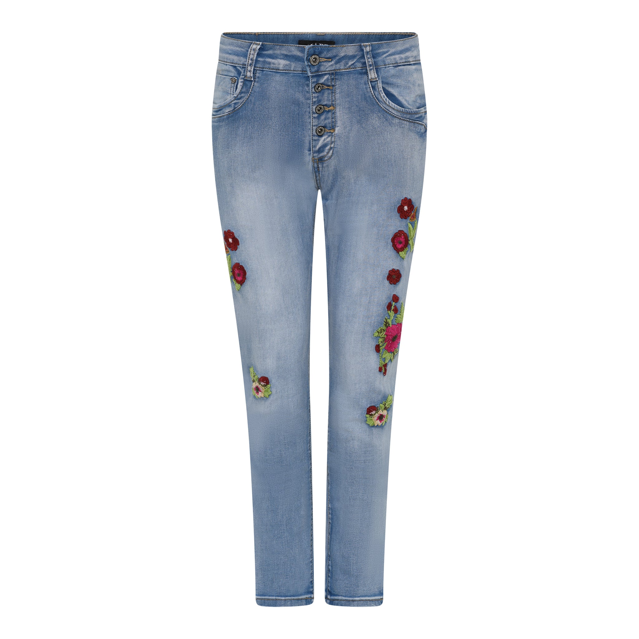 MAPP BALI 7/8 JEANS DENIM/TWILL 919699 BENNETON LIGHT BLUE