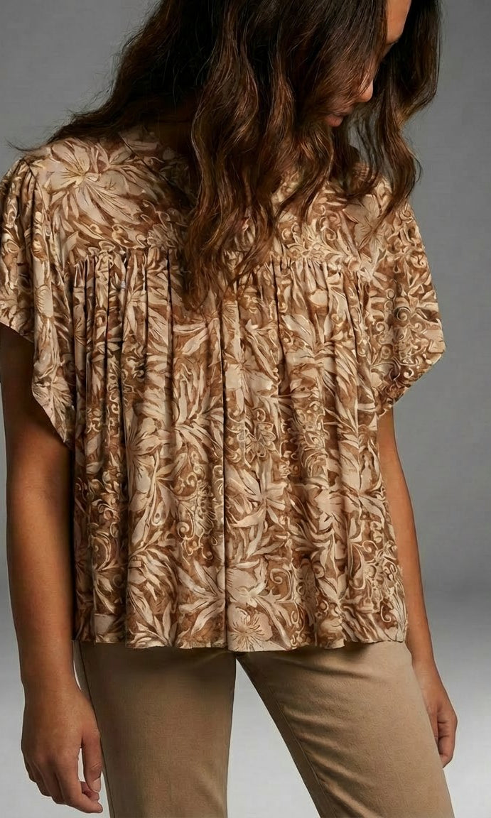 MARC LAUGE BALI EMMA BLOUSE BLOUSE/SHIRT 136 FANGO