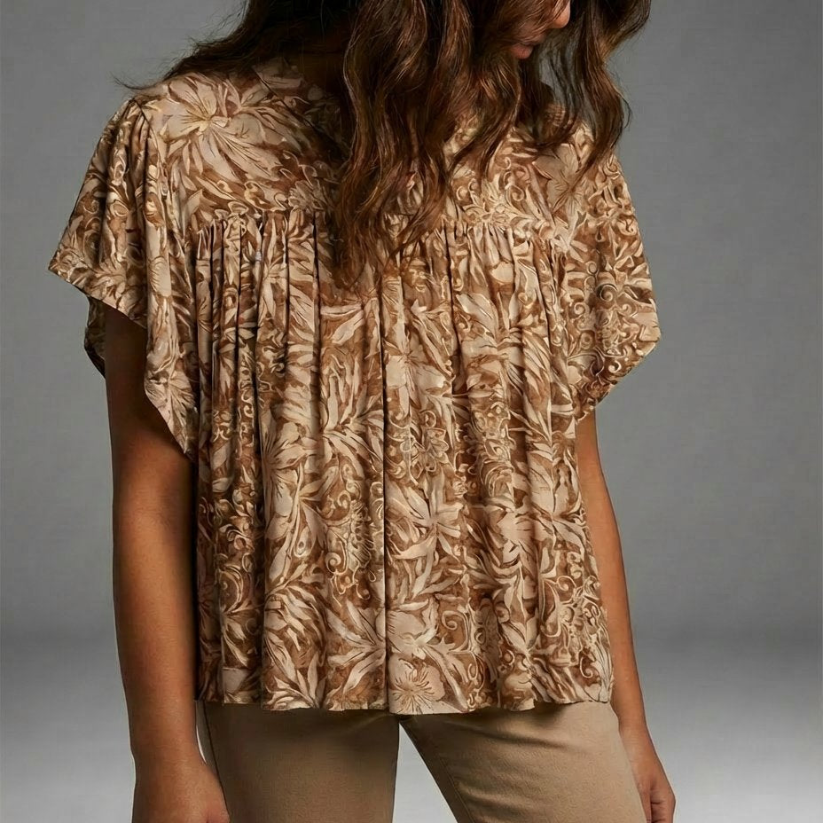 MARC LAUGE BALI EMMA BLOUSE BLOUSE/SHIRT 136 FANGO