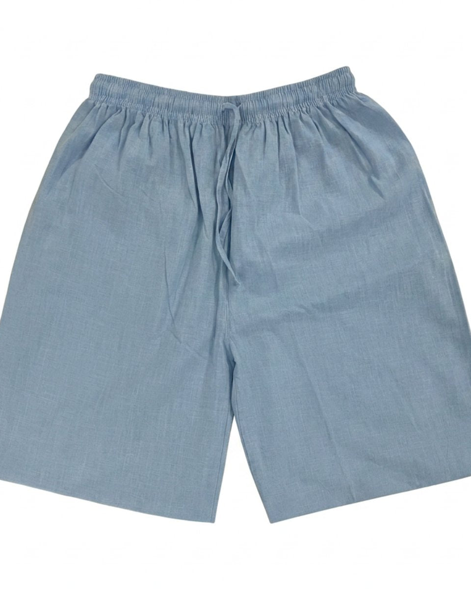 M JEANS BELLA COTTON SHORTS SHORTS/SKIRT 107 SOFT BLUE