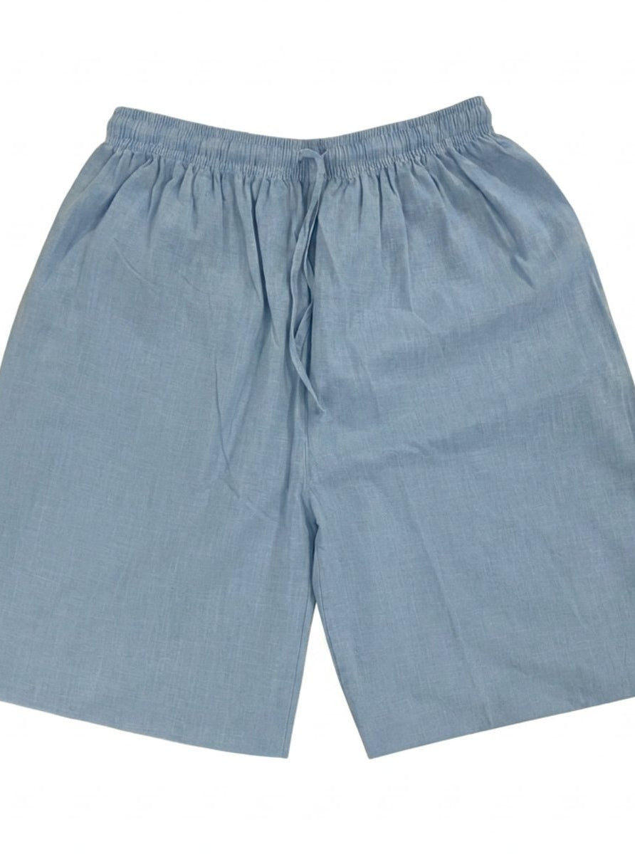 M JEANS BELLA COTTON SHORTS SHORTS/SKIRT 107 SOFT BLUE