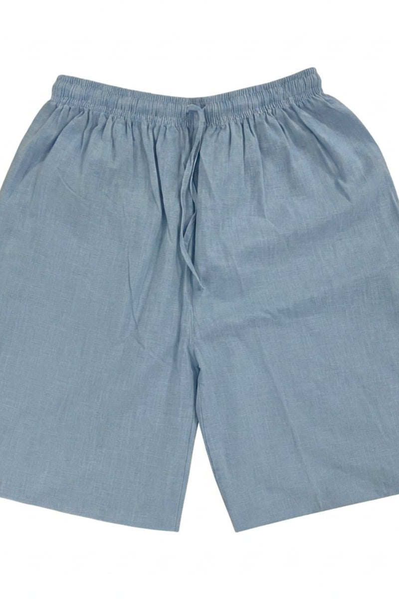 M JEANS BELLA COTTON SHORTS SHORTS/SKIRT 107 SOFT BLUE