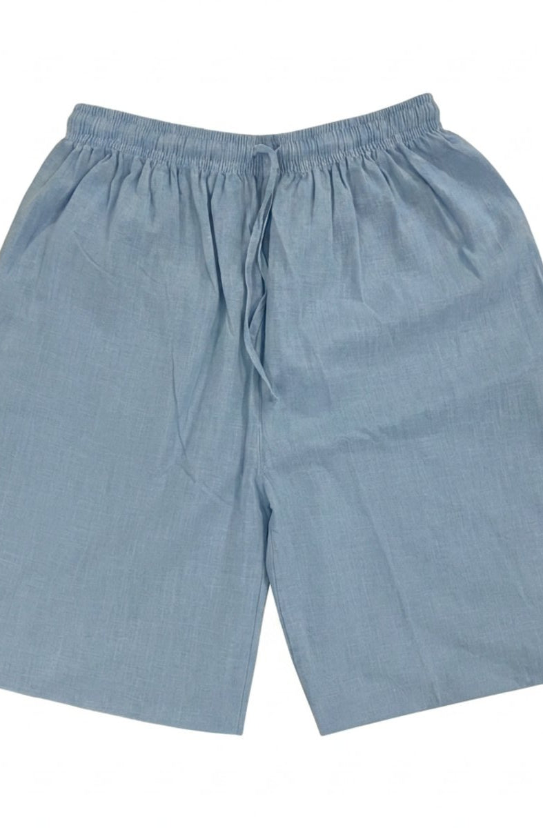 M JEANS BELLA COTTON SHORTS SHORTS/SKIRT 107 SOFT BLUE
