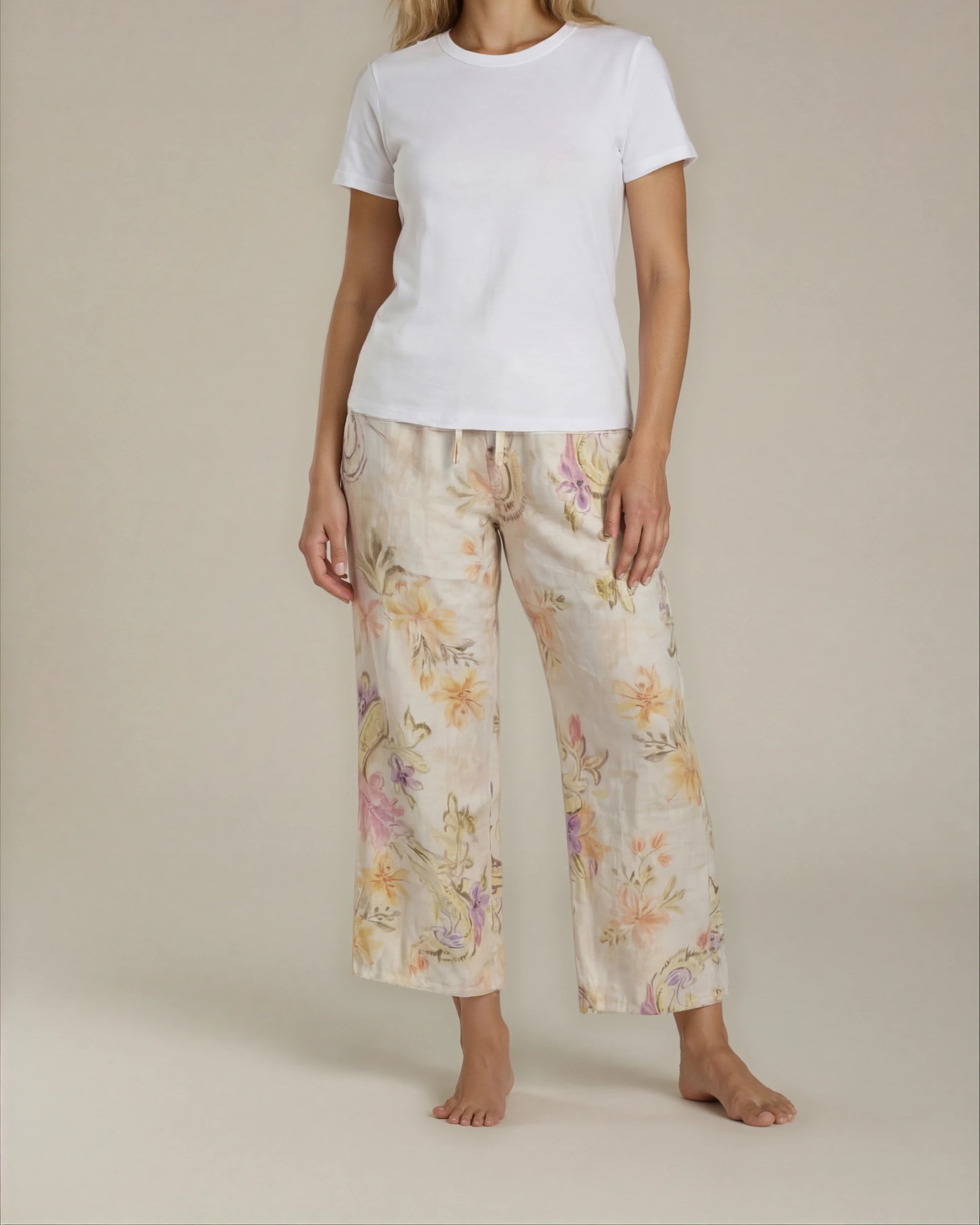 MOONDUST BELLA WATER PANT PANTS 20 OFF WHITE