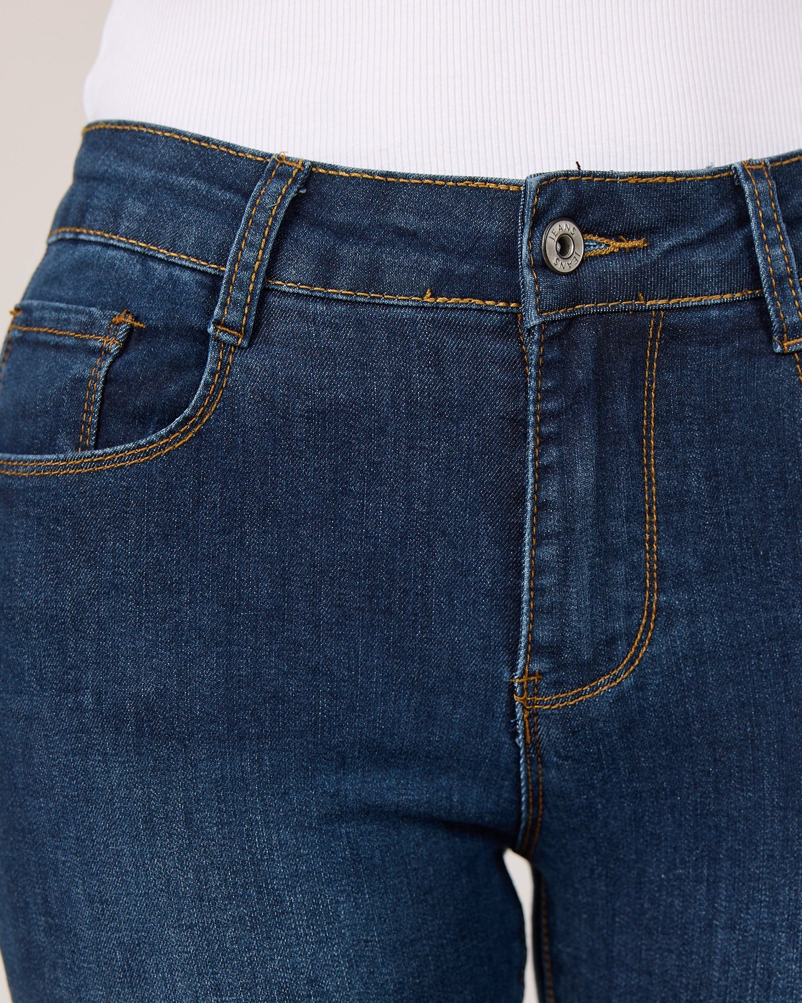 MARC LAUGE Bell Slim Fit Jeans DENIM/TWILL 9696 BLUE DENIM USED
