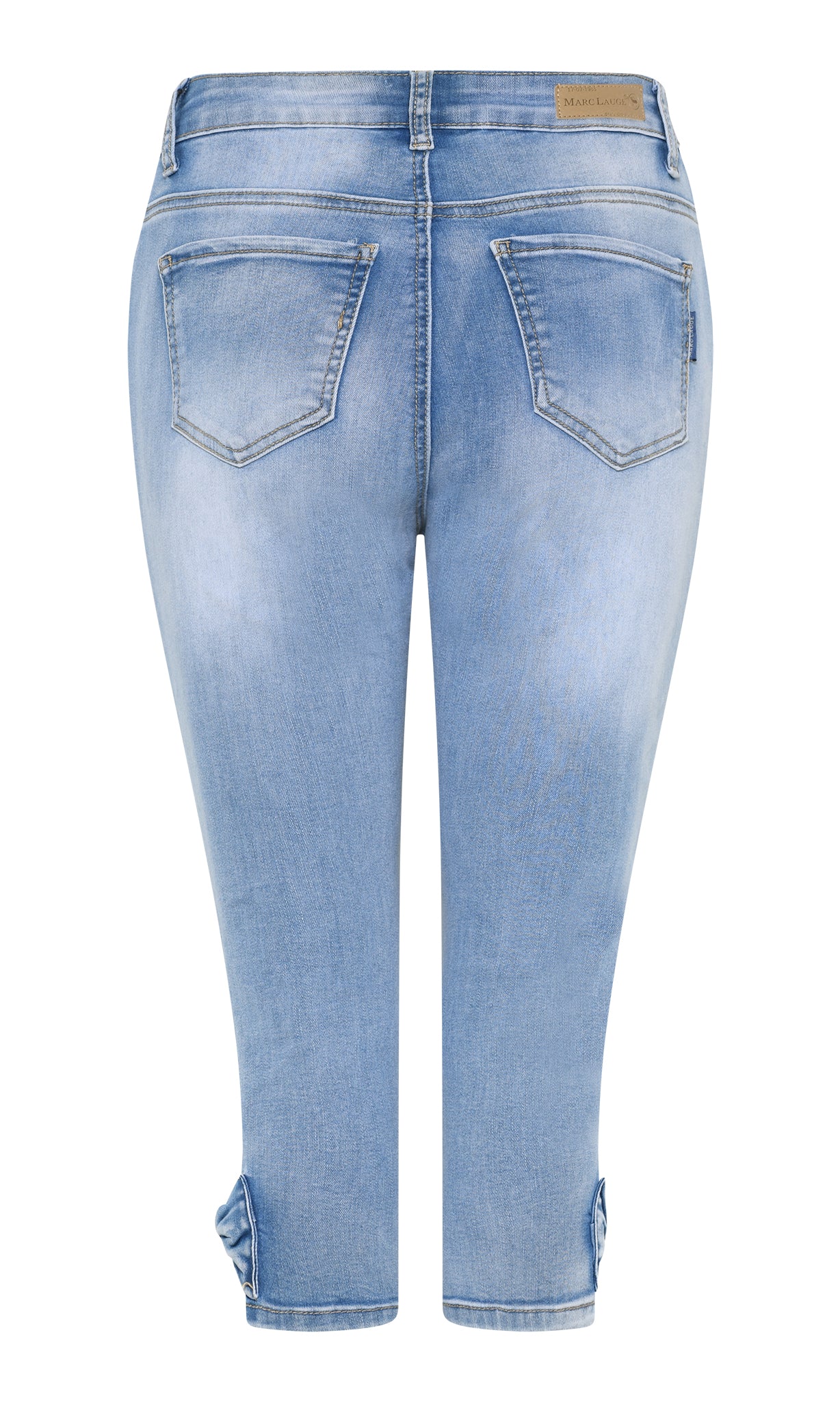 MARC LAUGE BELL DENIM PIRAT PANTS 3/4 9196 LIGHT BLUE USED