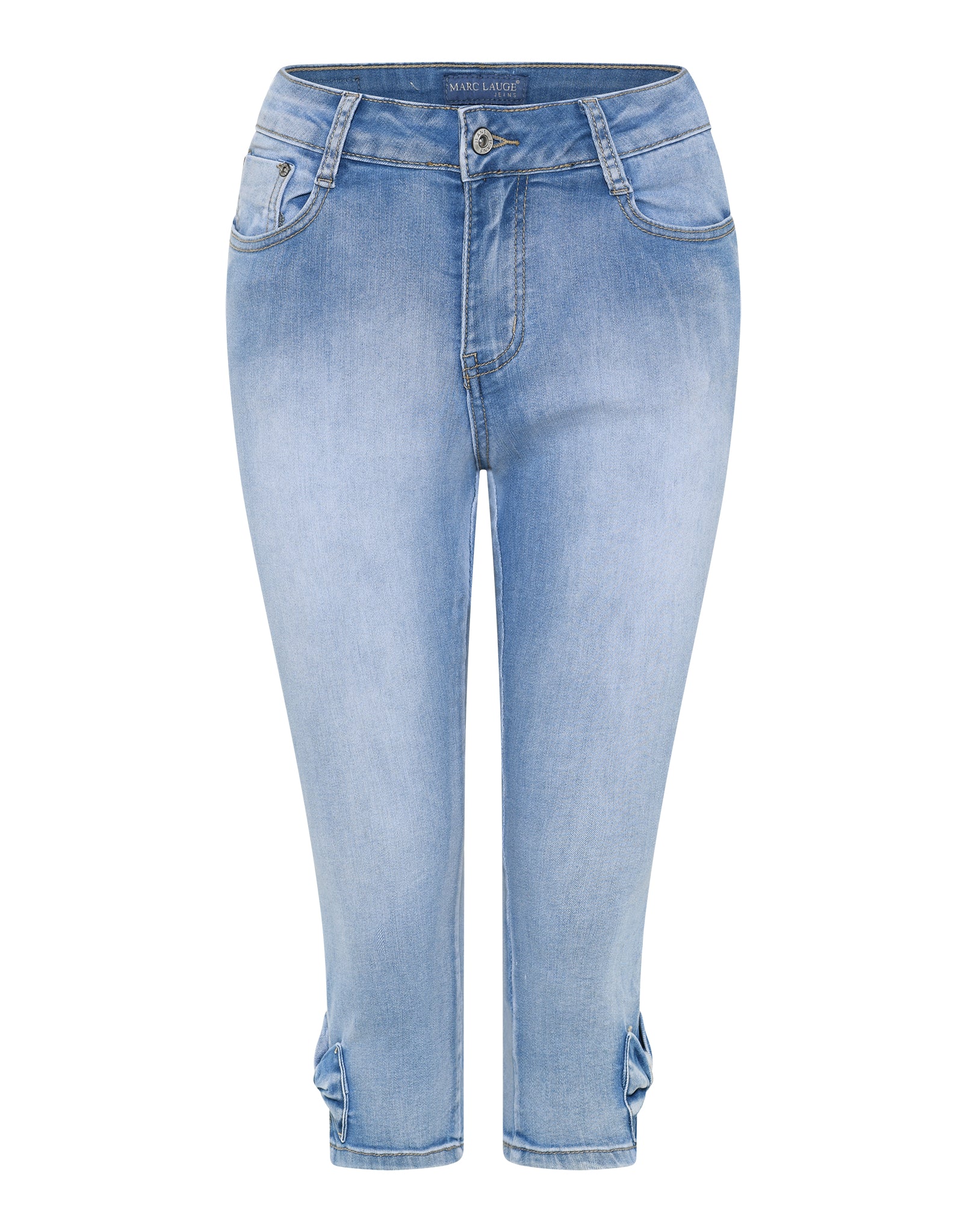 MARC LAUGE BELL DENIM PIRAT PANTS 3/4 9196 LIGHT BLUE USED