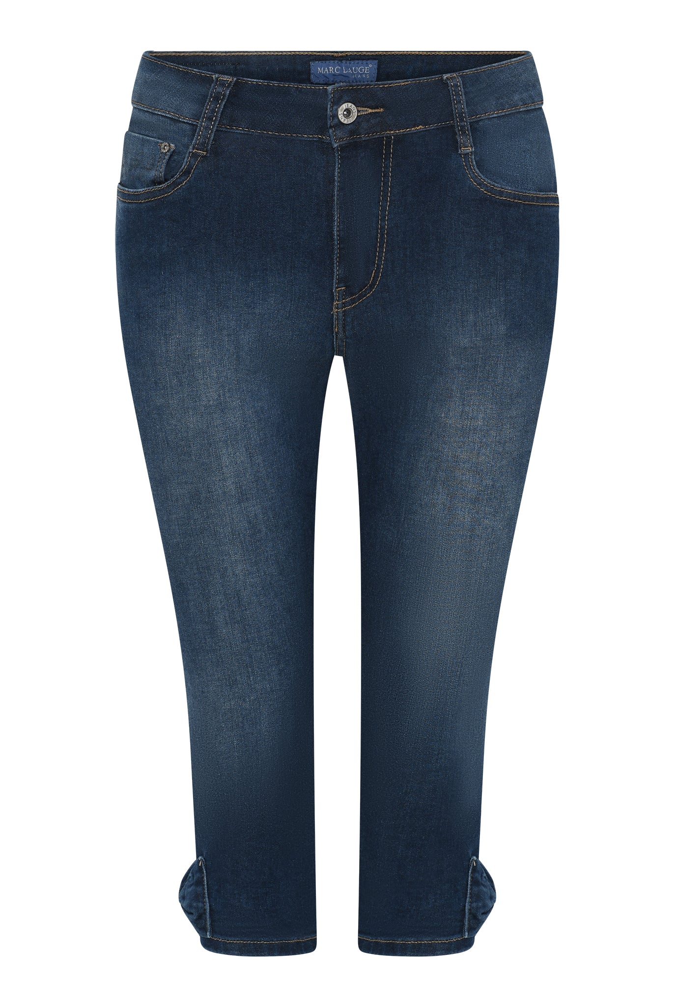 MARC LAUGE BELL PIRAT DENIM JEANS PANTS 3/4 9696 BLUE DENIM USED