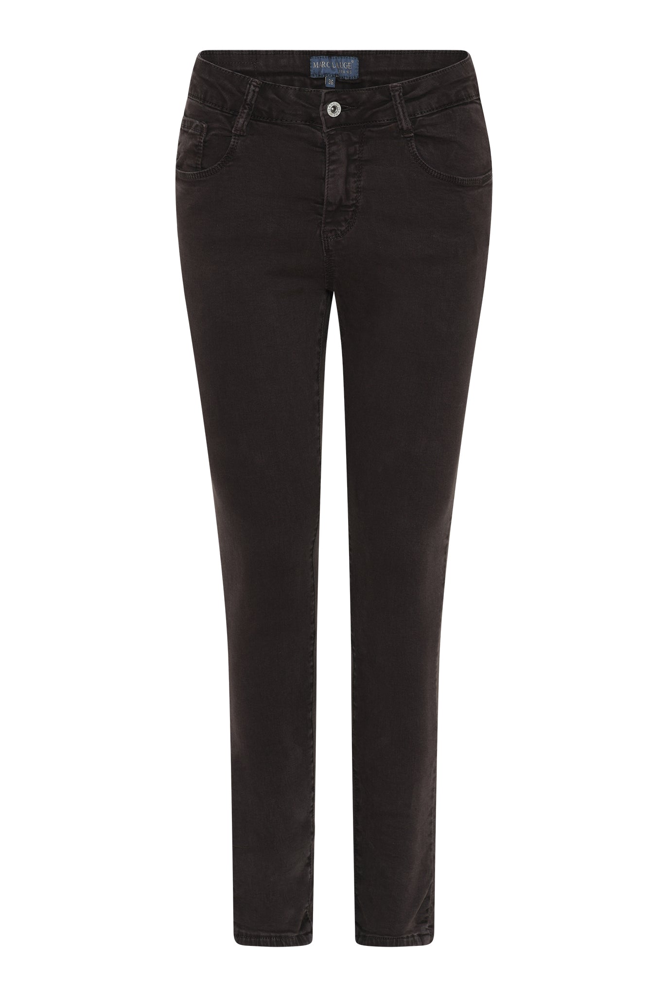 MARC LAUGE BELL TWILL JEANS DENIM/TWILL 129 CHOCOLATE