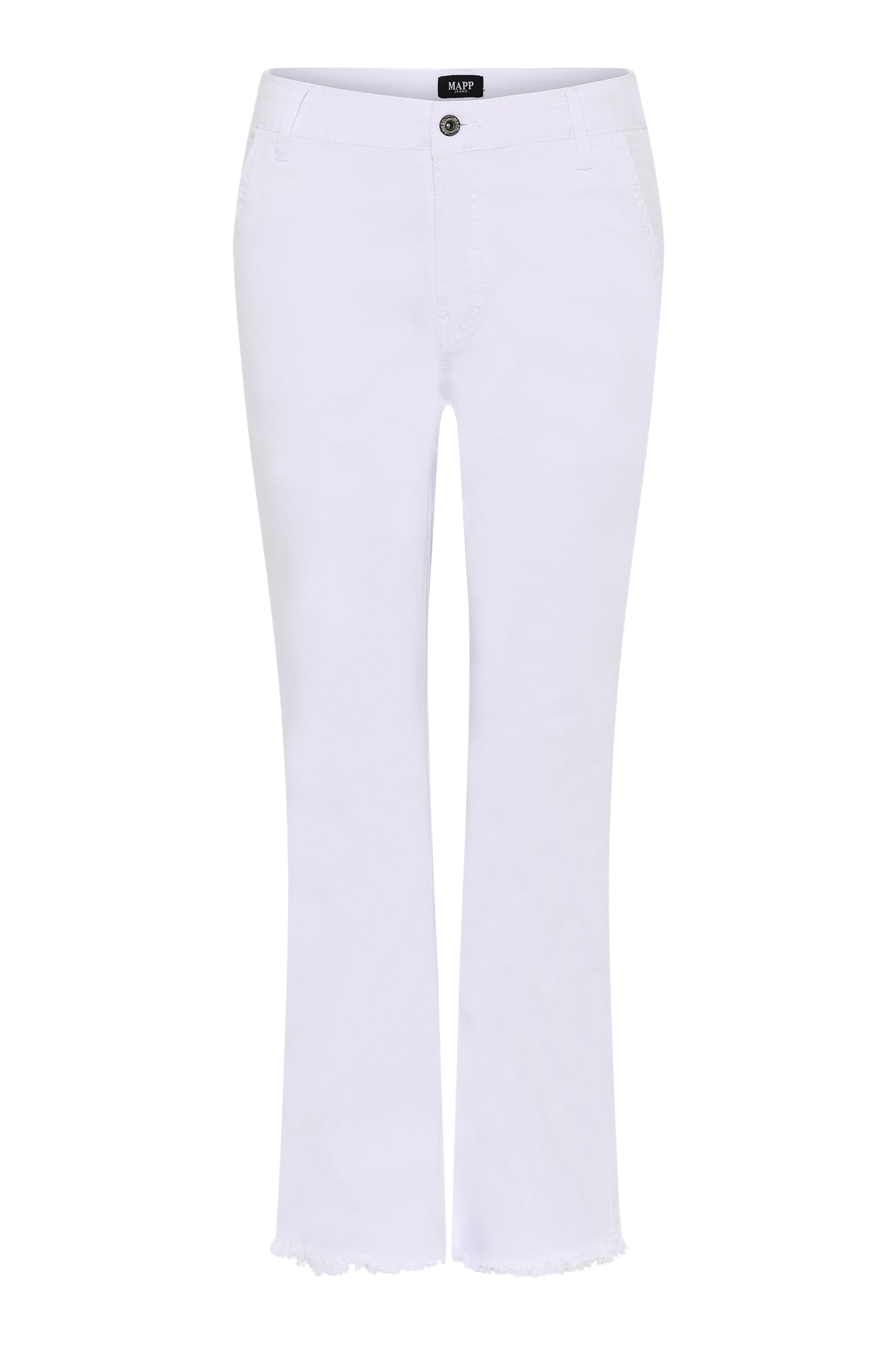 MAPP Big Flare 7/8 Twill Jeans DENIM/TWILL 10 WHITE