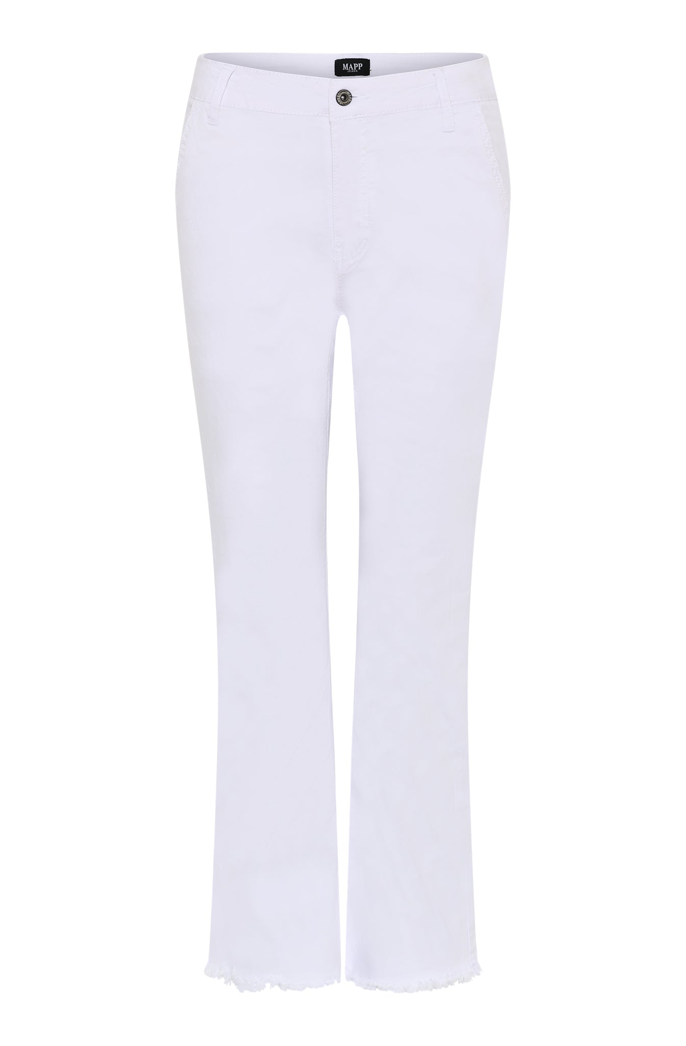 MAPP Big Flare 7/8 Twill Jeans DENIM/TWILL 10 WHITE