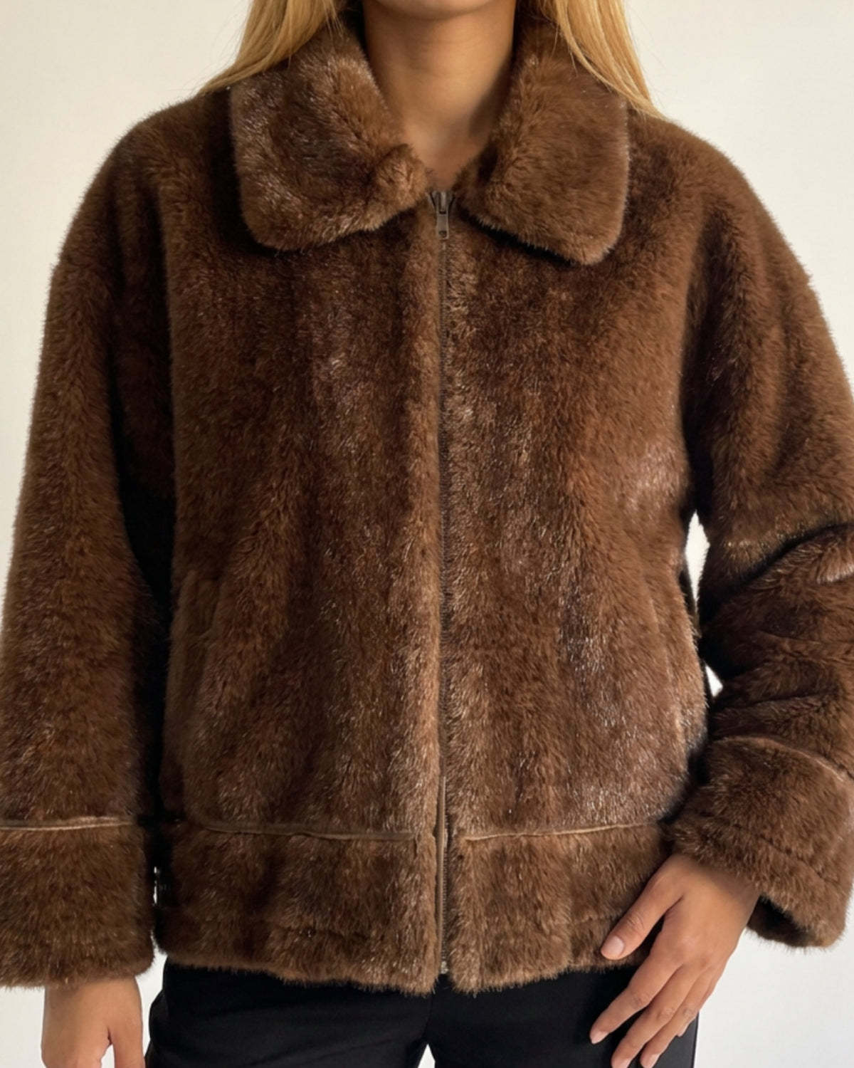 MAPP BIKER FUR JACKET OUTERWEAR
