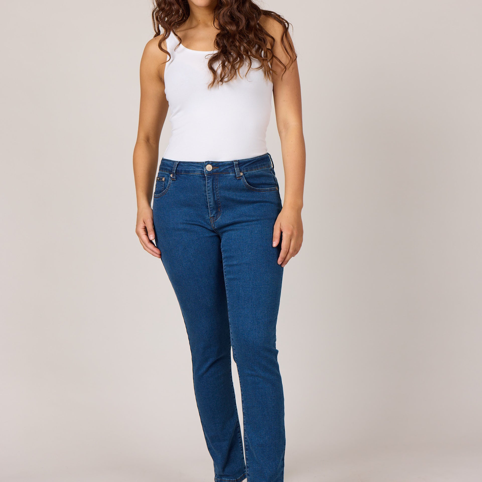 DNYcph BILLIE DENIM JEANS DENIM/TWILL 93 CLASSIC BLUE DENIM