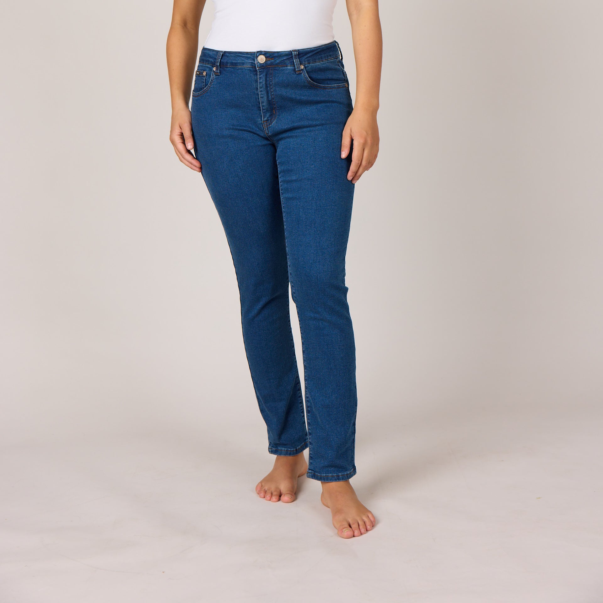 DNYcph Plus Size Billie Denim Jeans DENIM/TWILL 93 CLASSIC BLUE DENIM