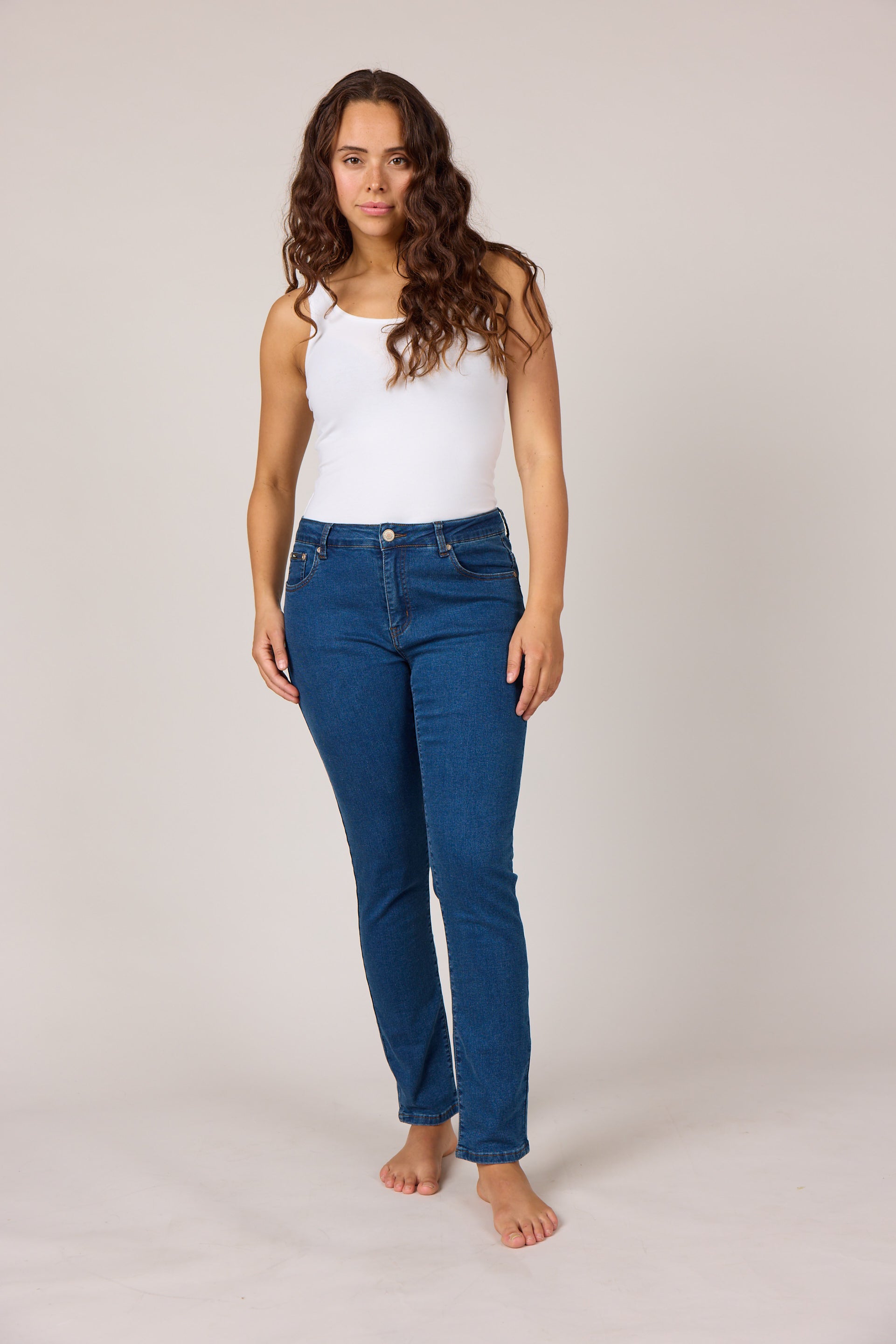 DNYcph BILLIE DENIM JEANS DENIM/TWILL 93 CLASSIC BLUE DENIM