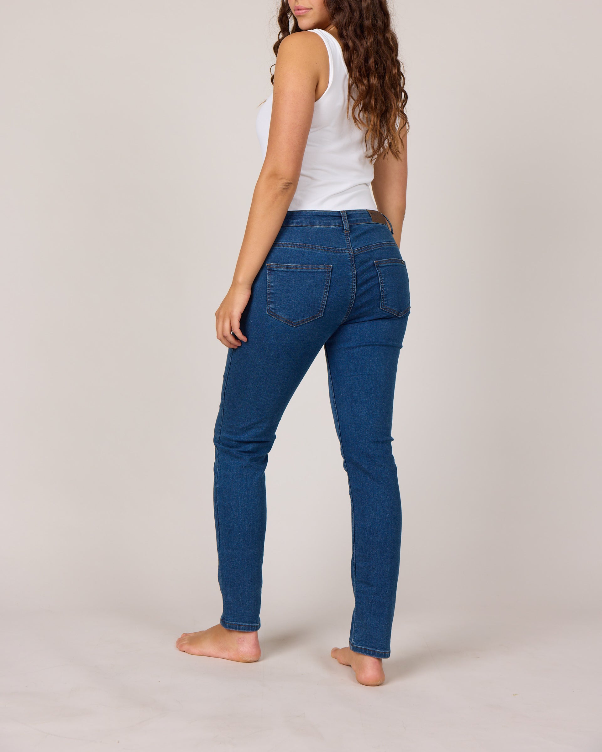 DNYcph Plus Size Billie Denim Jeans DENIM/TWILL 93 CLASSIC BLUE DENIM
