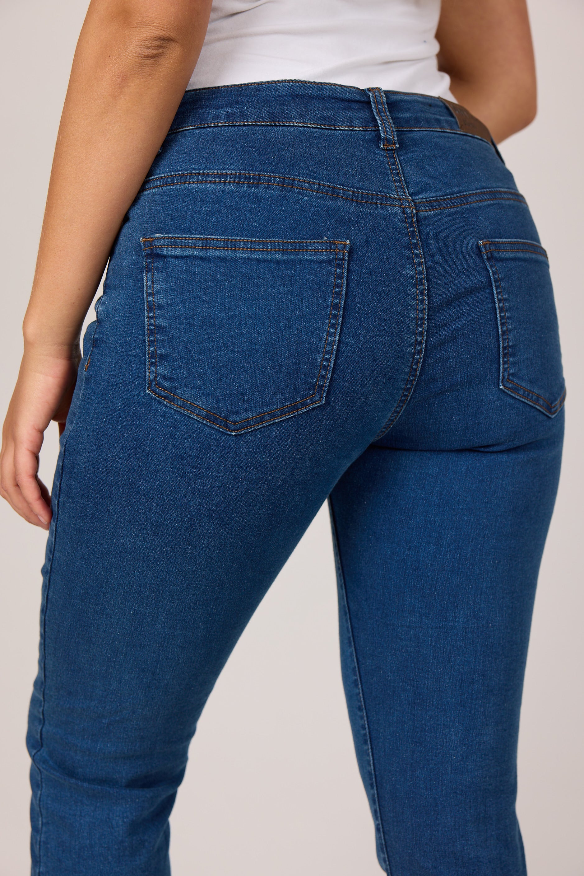 DNYcph Plus Size Billie Denim Jeans DENIM/TWILL 93 CLASSIC BLUE DENIM