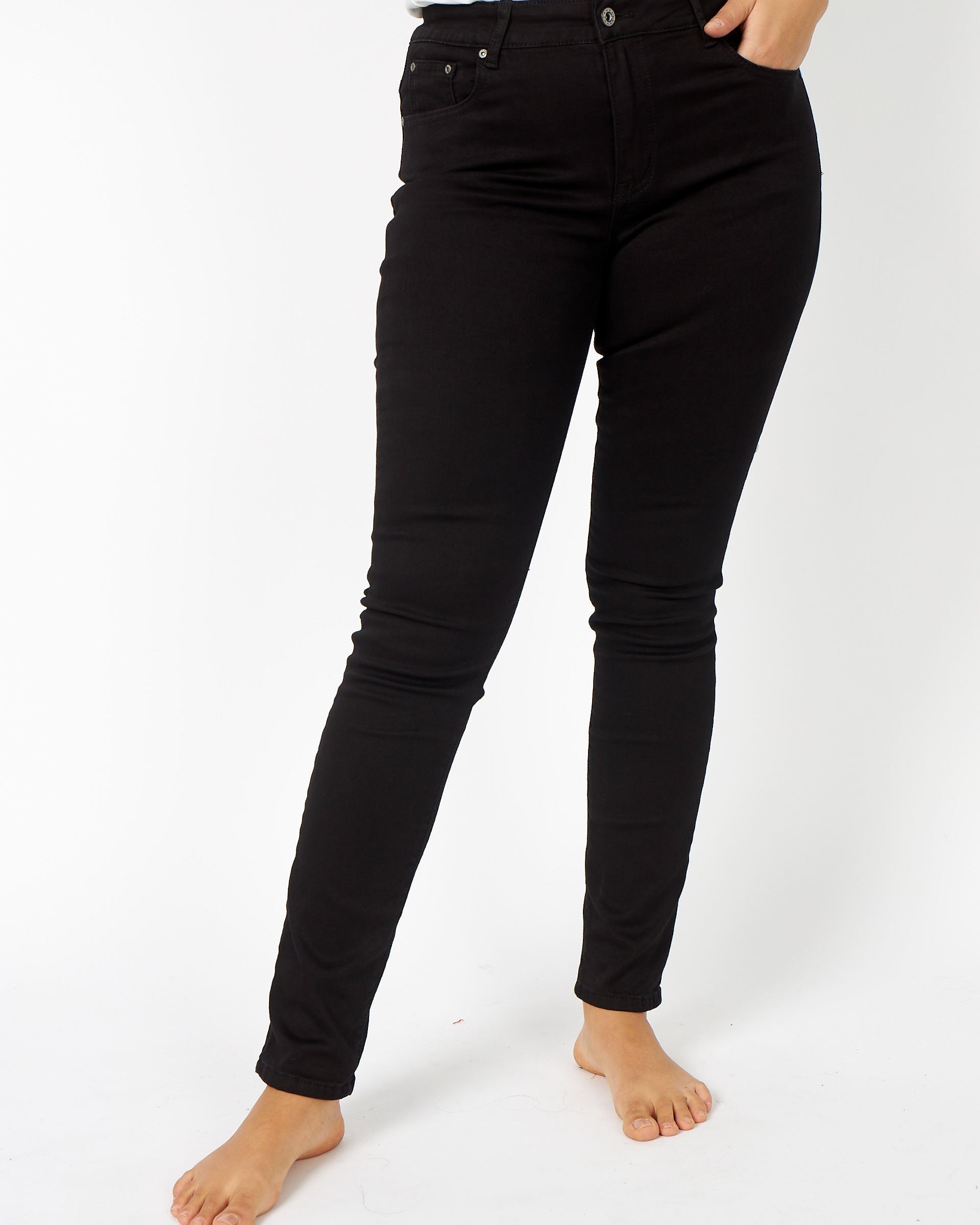 DNYcph Plus Size Billie Twill Jeans DENIM/TWILL 80 BLACK