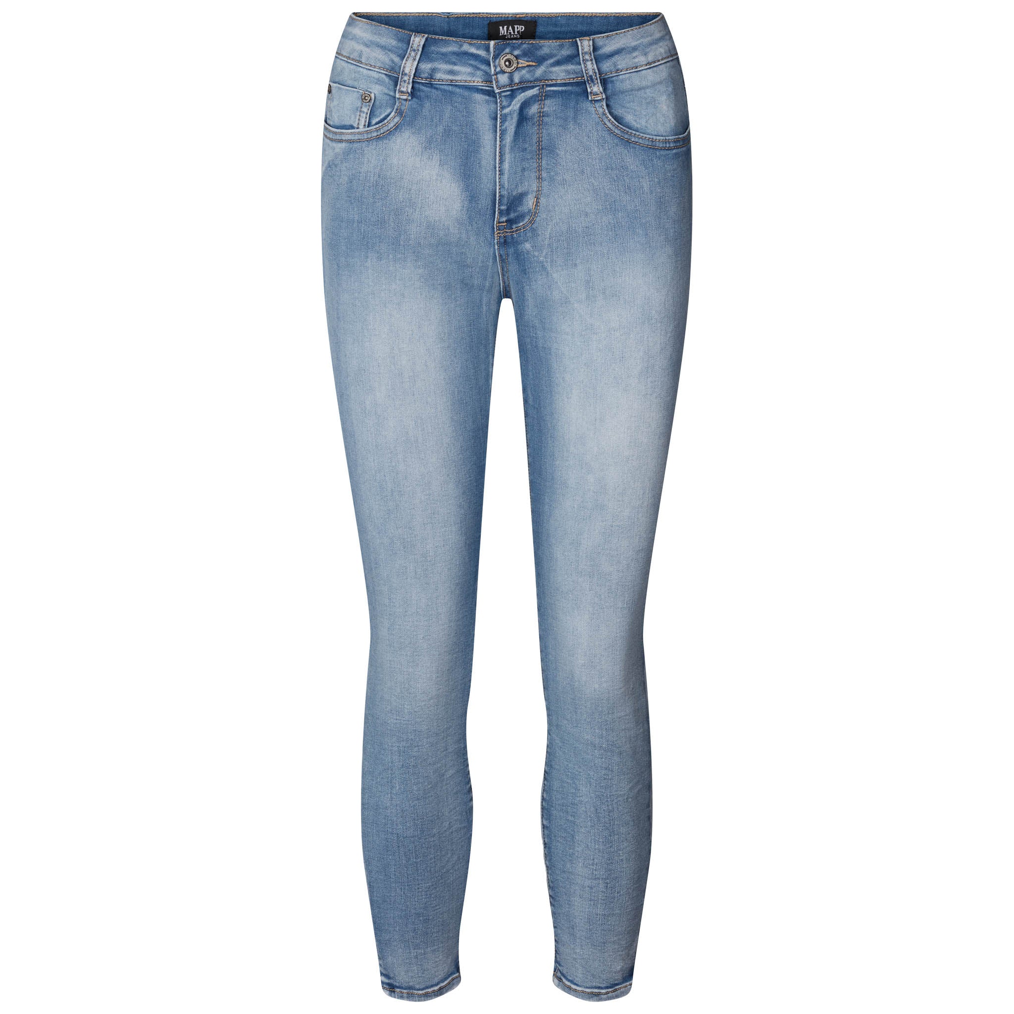 MAPP BOW BASIC W/OUT BOW DENIM JEANS DENIM/TWILL 9196 LIGHT BLUE USED