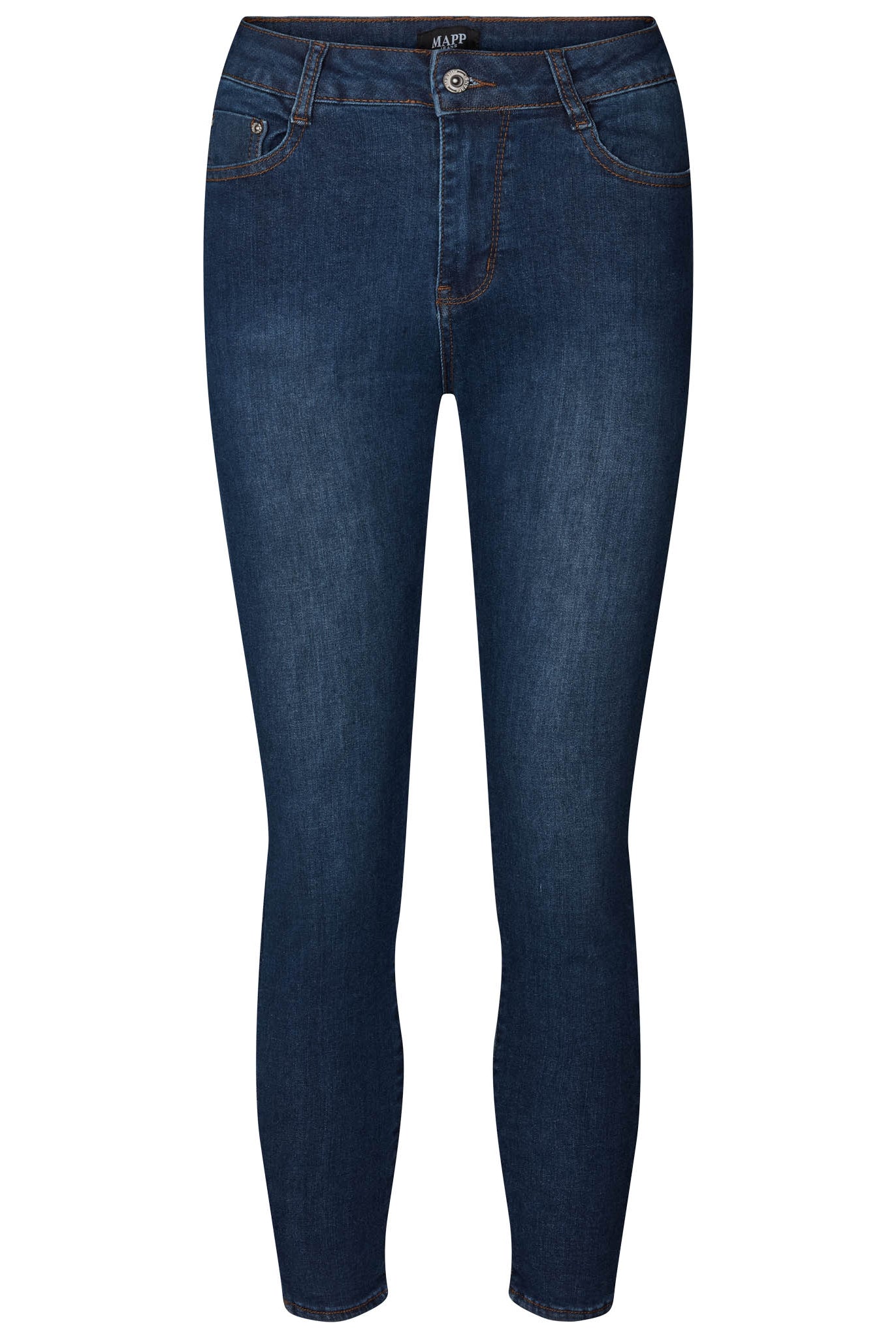 MAPP BOW BASIC W/OUT BOW DENIM JEANS DENIM/TWILL 969699 DARK BLUE USED