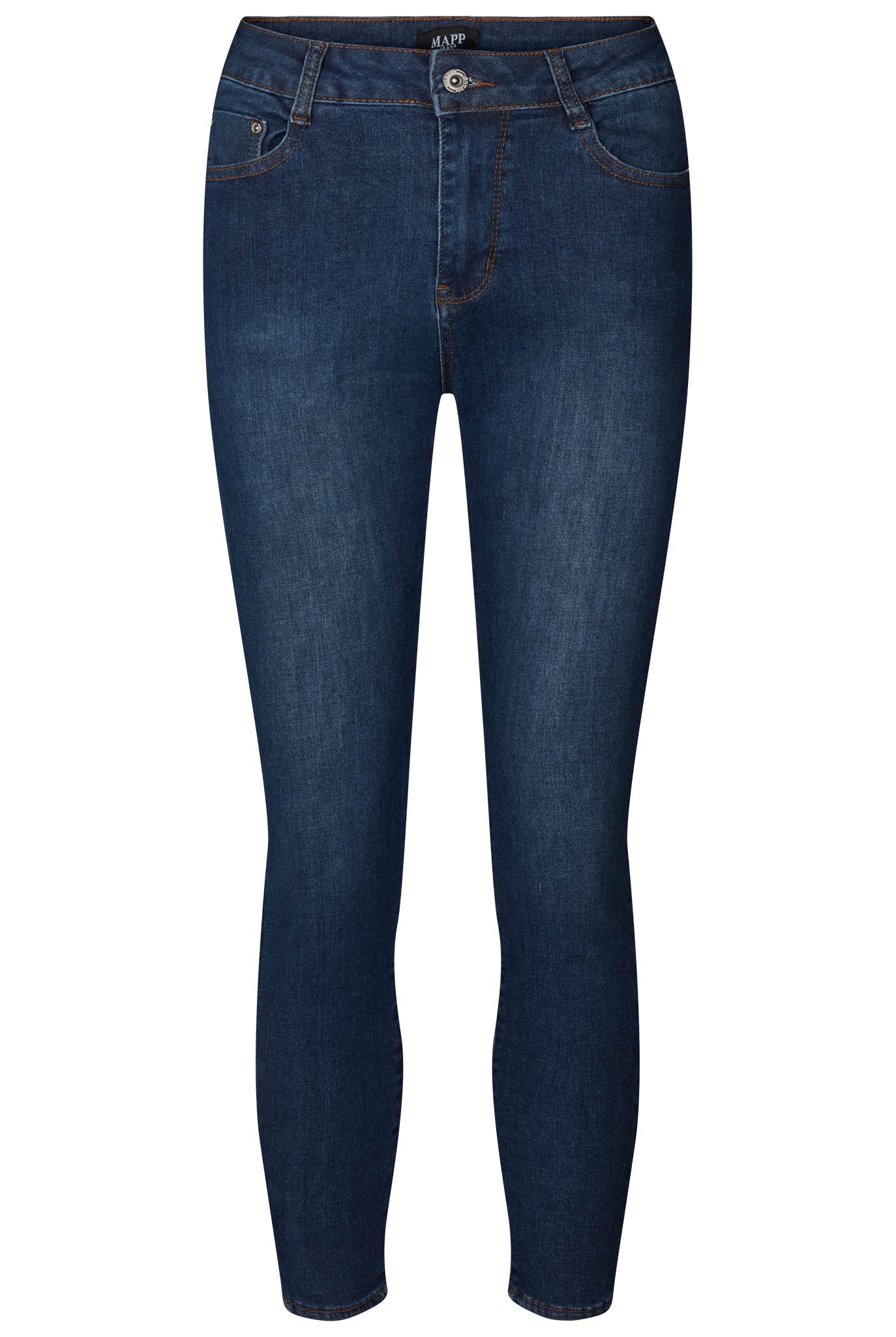 MAPP Bow Basic W/Out Bow Denim Jeans DENIM/TWILL 969699 DARK BLUE USED