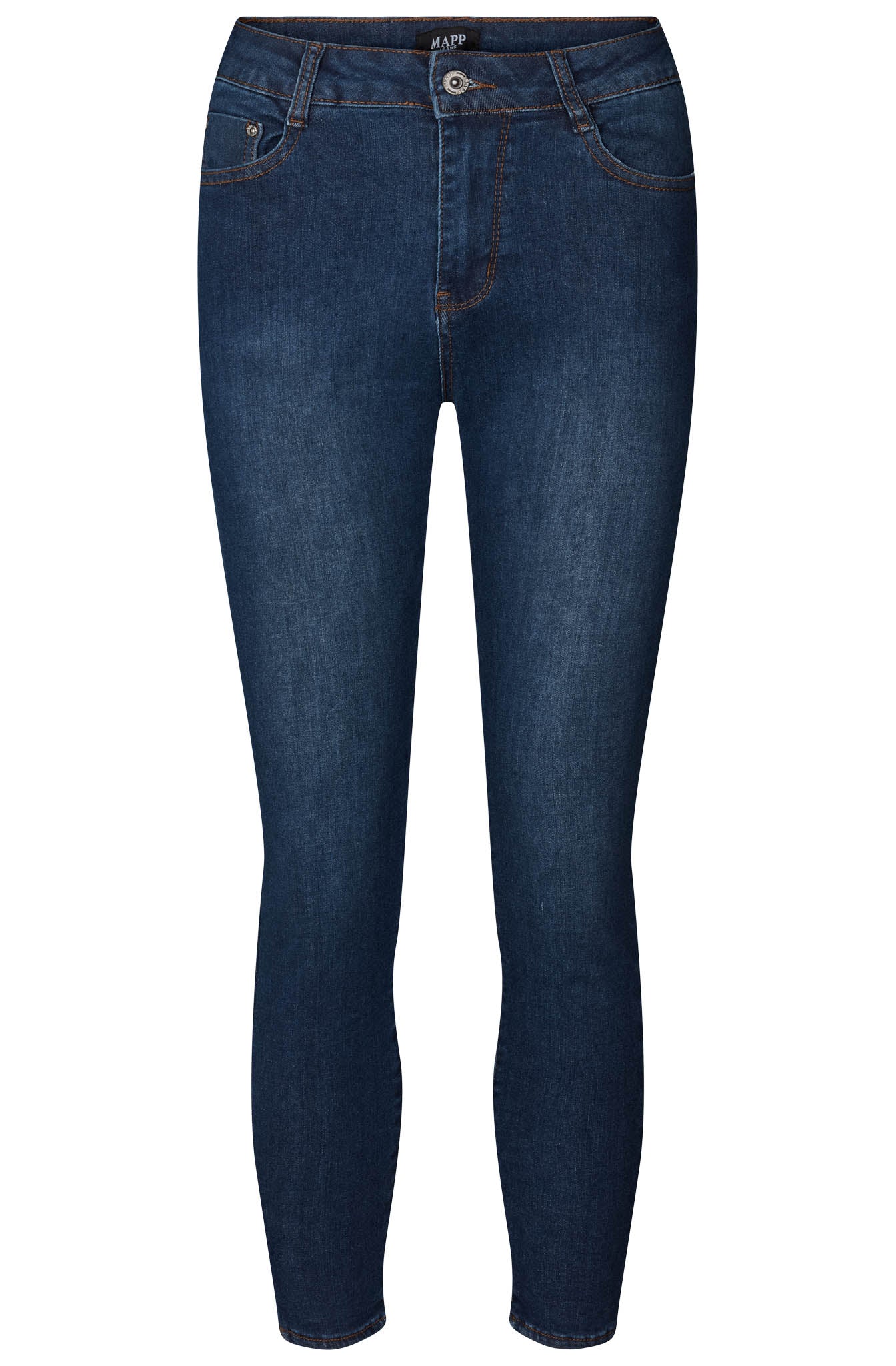 MAPP Bow Basic W/Out Bow Denim Jeans DENIM/TWILL 969699 DARK BLUE USED